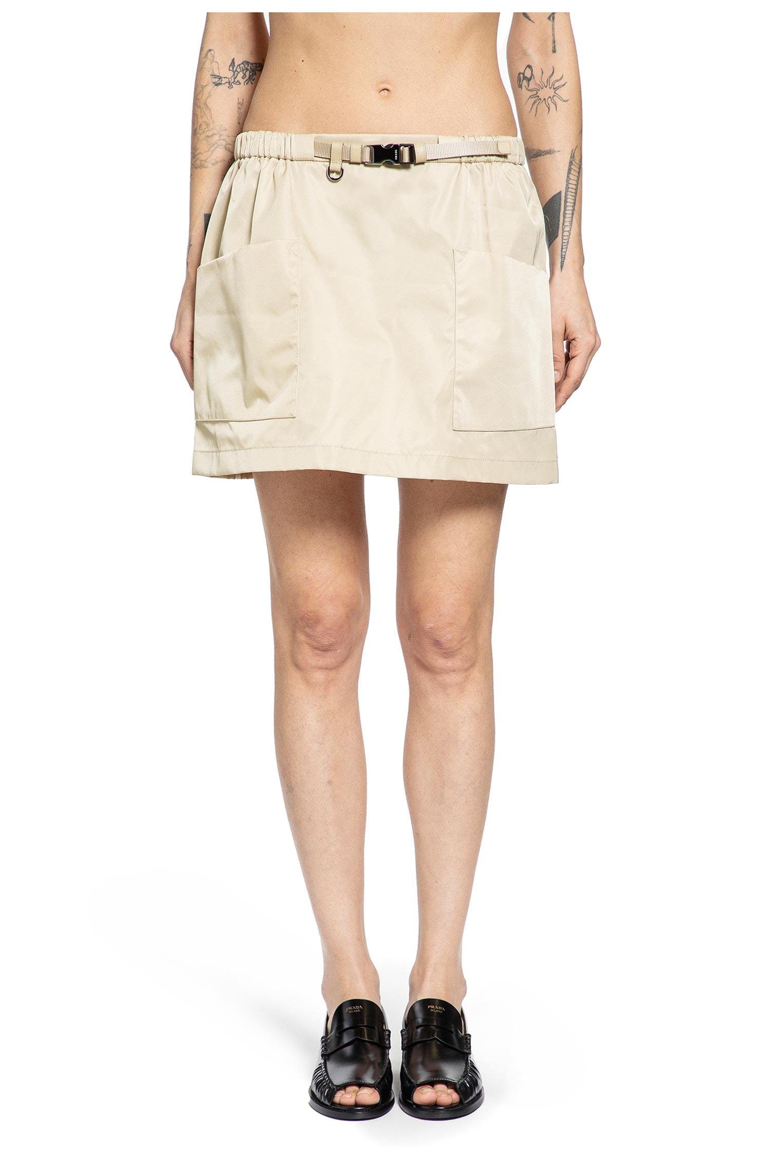 Prada Re-Nylon Mini Skirt