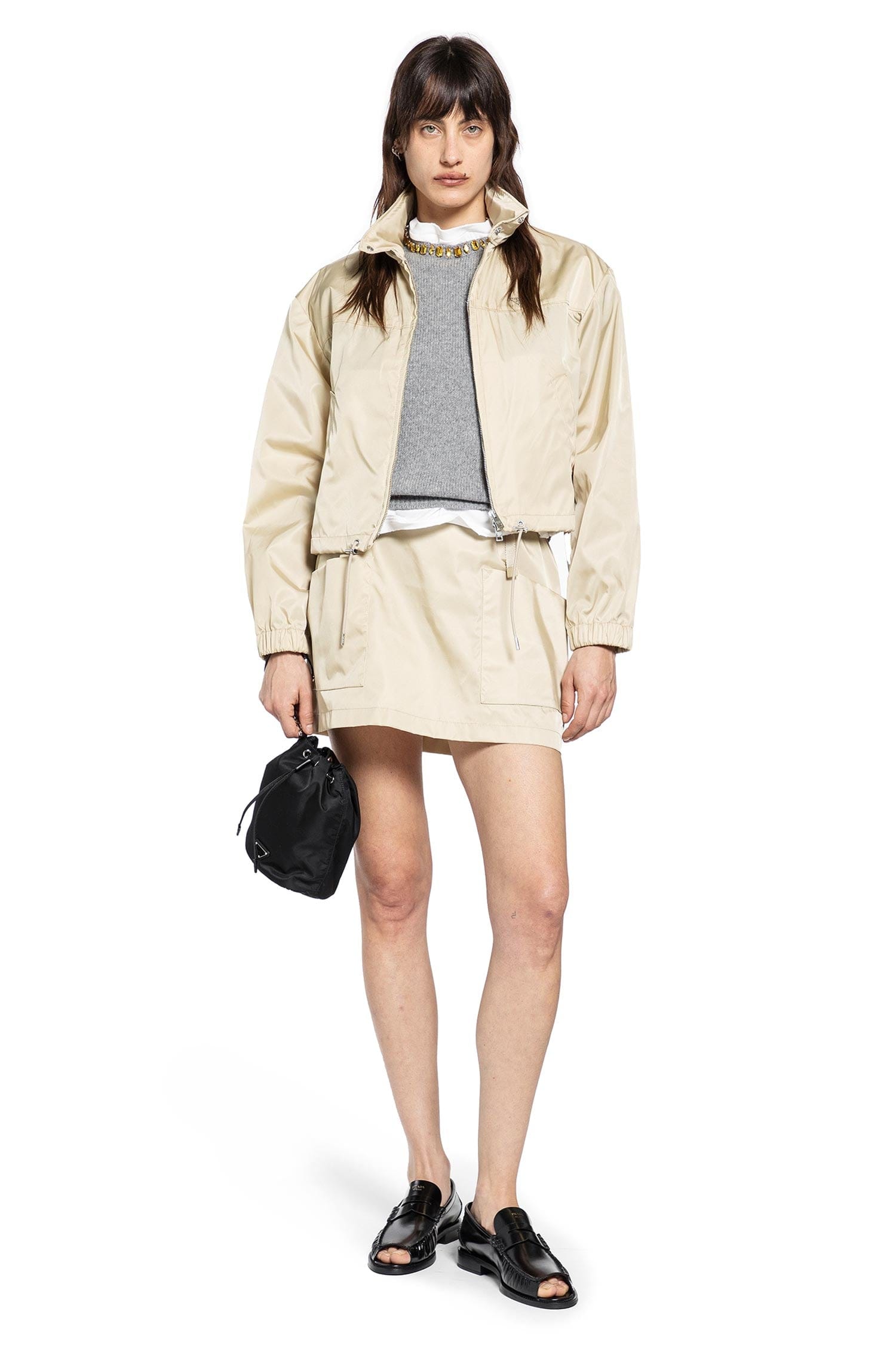 Prada Re-Nylon Mini Skirt