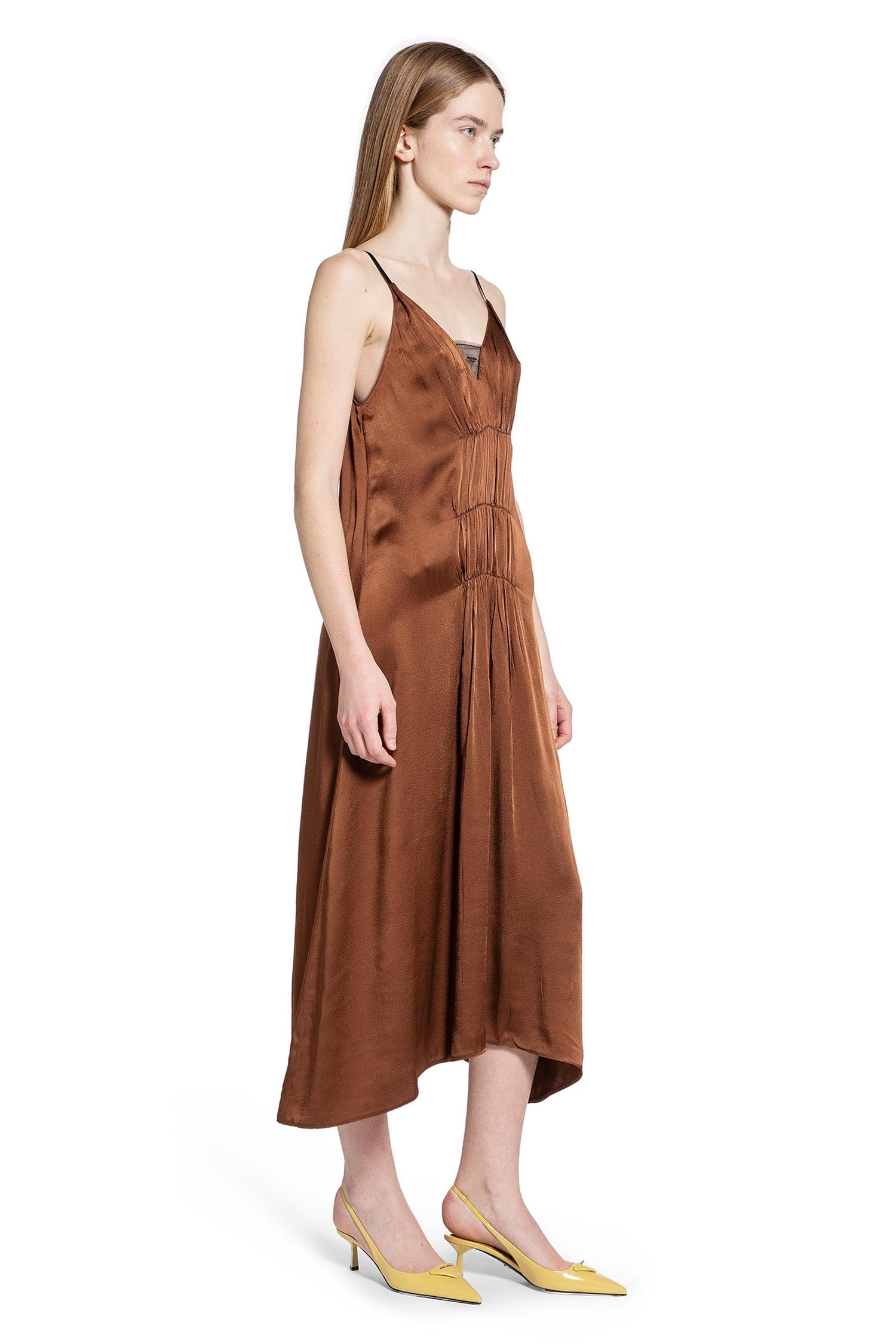 Prada Crepe Satin Dress