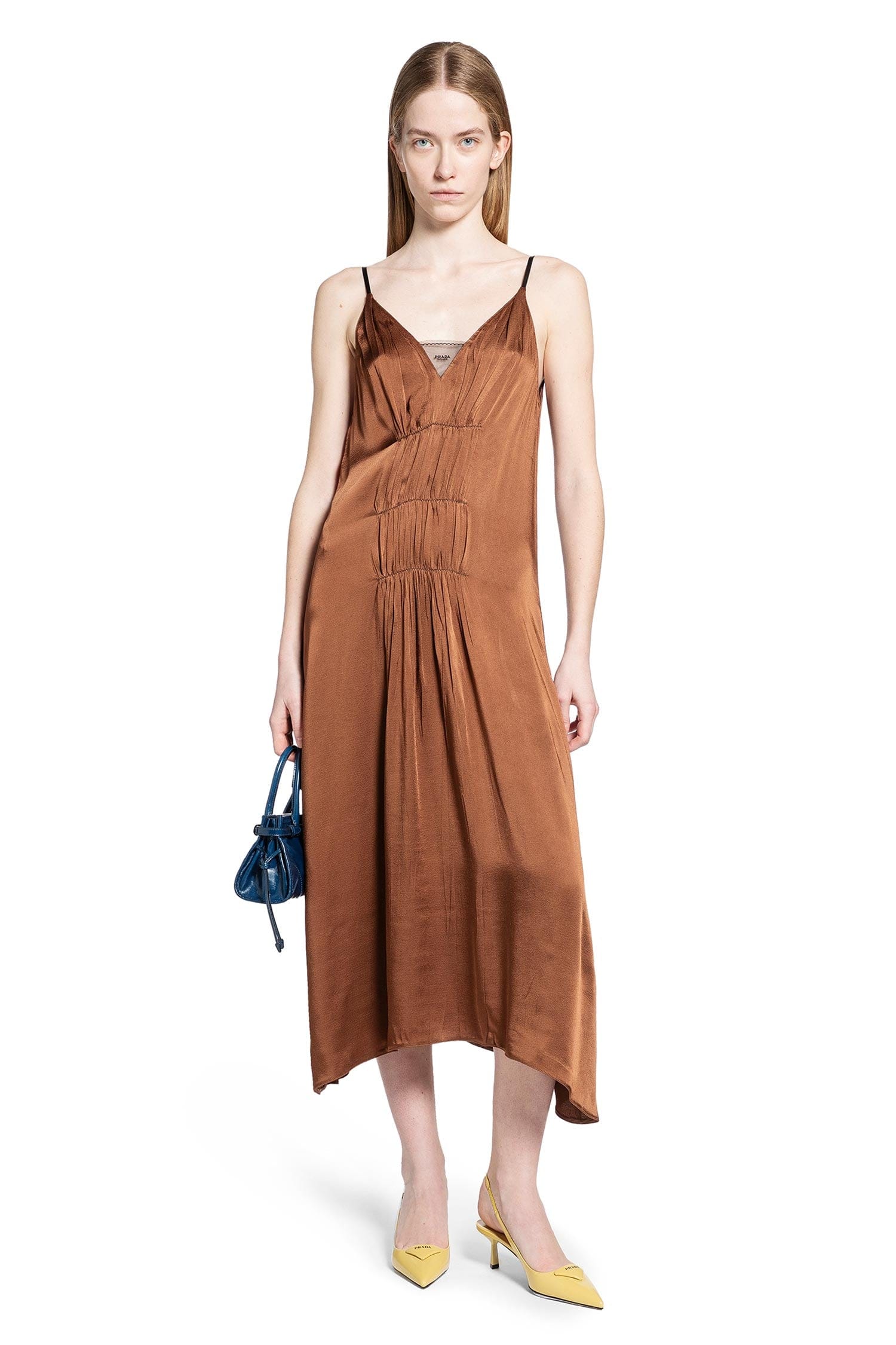 Prada Crepe Satin Dress