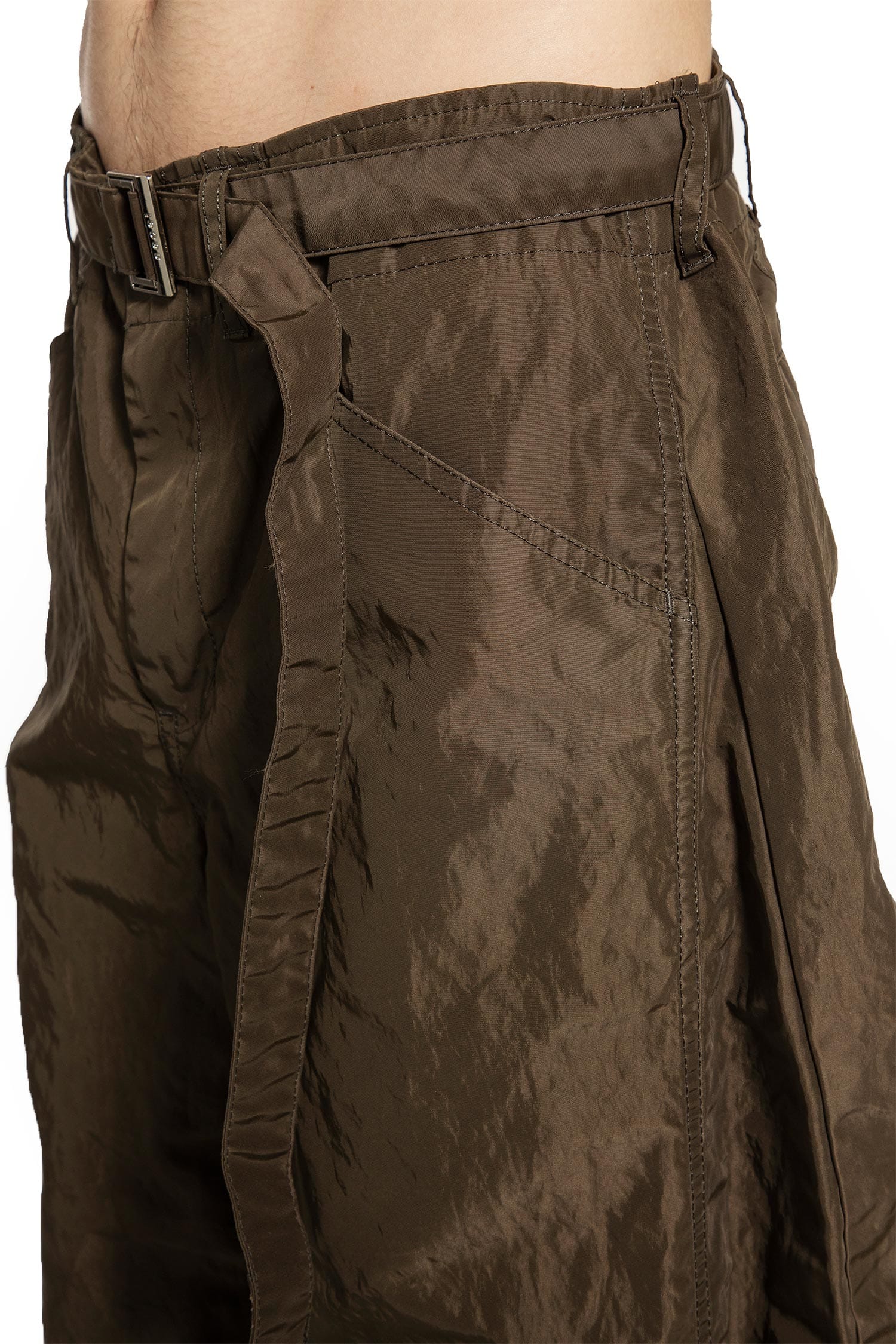 Sacai Treated Nylon Twill Pants