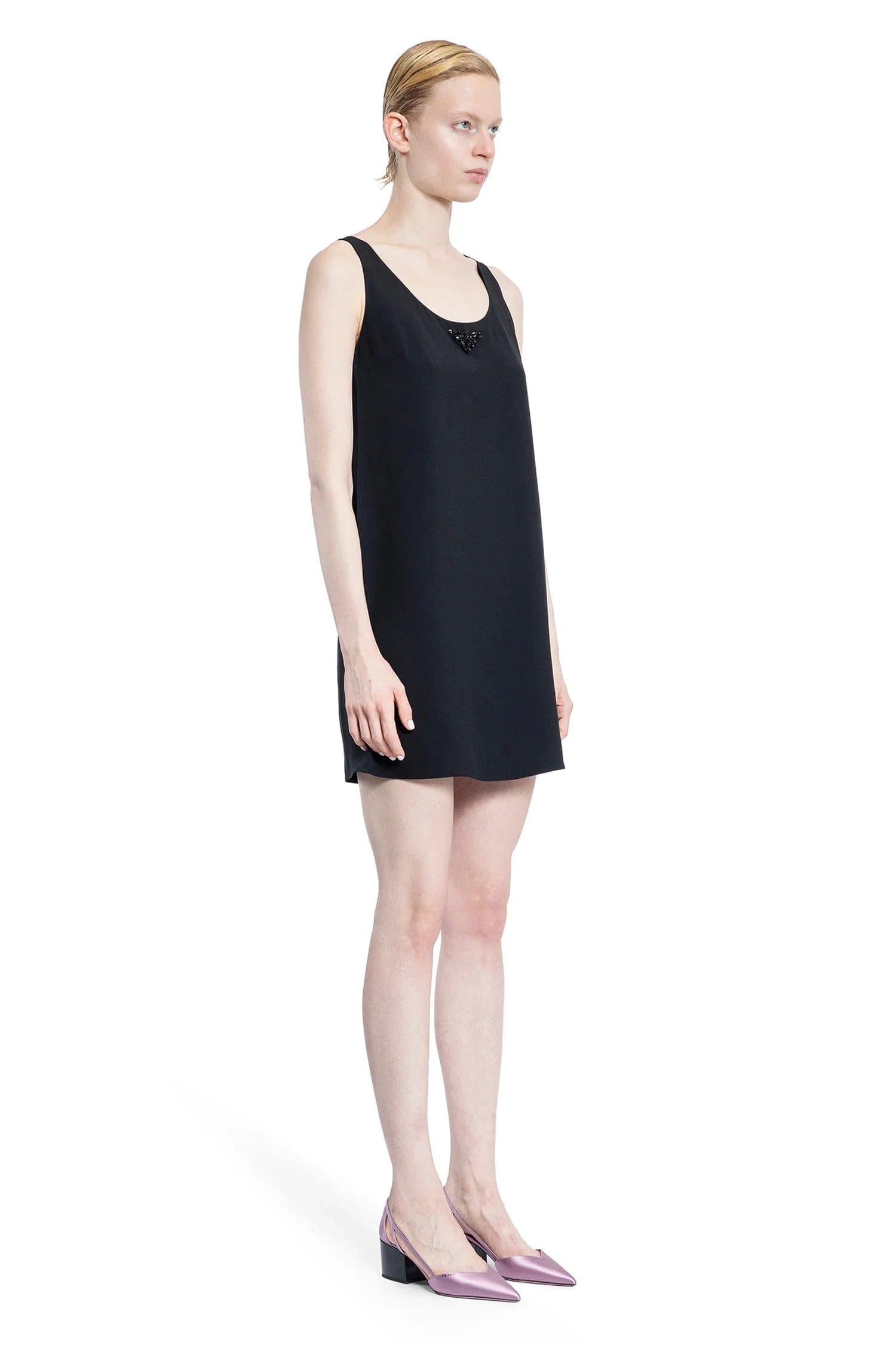 Prada Sablé Slip Dress