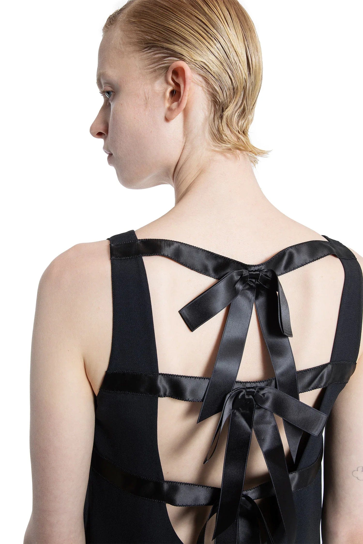 Prada Sablé Slip Dress