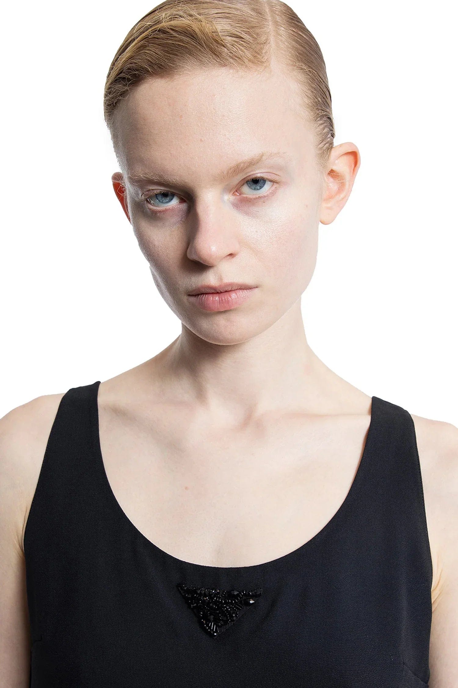 Prada Sablé Slip Dress