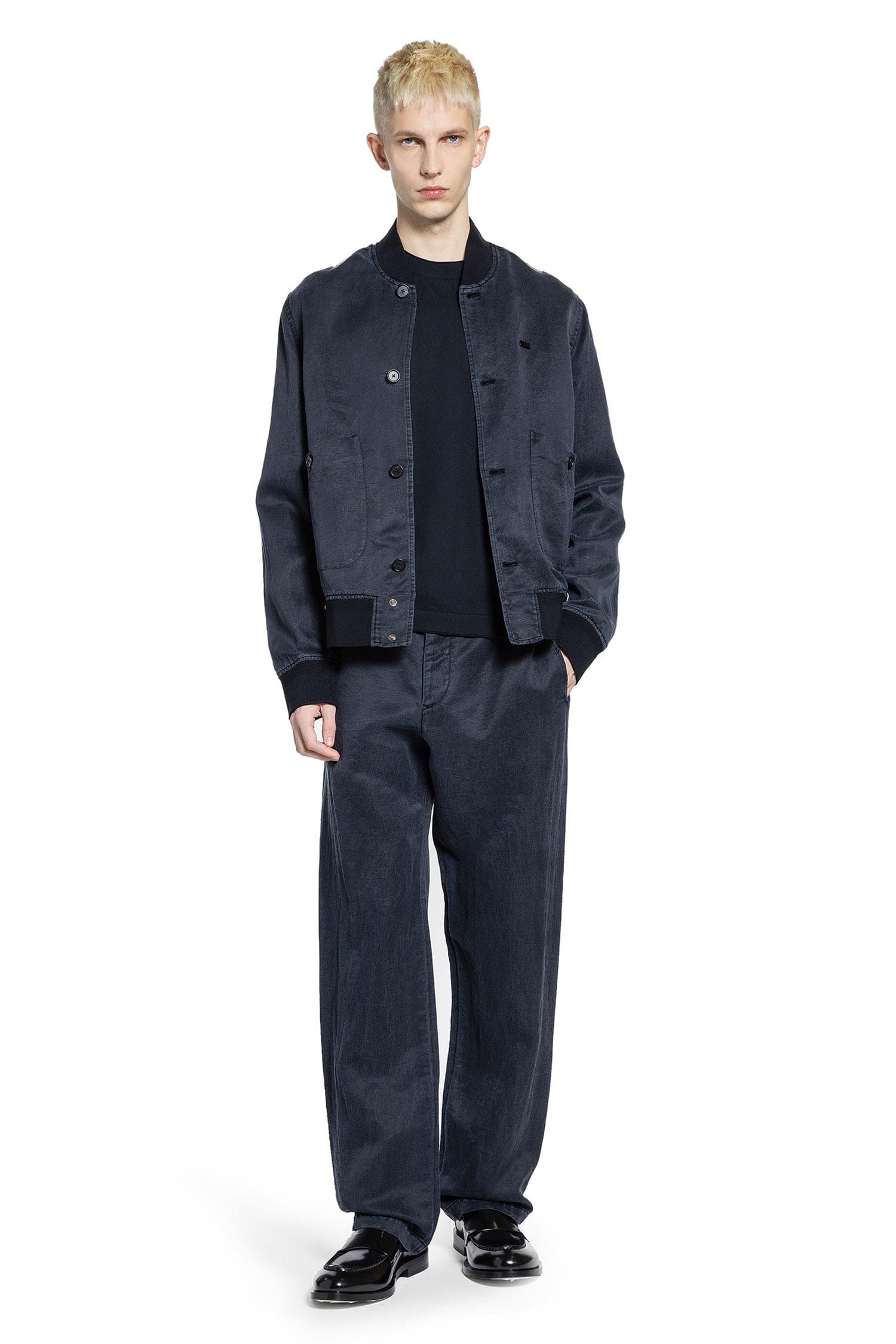 MASSIMO OSTI STUDIO Nylon Silk Chinos