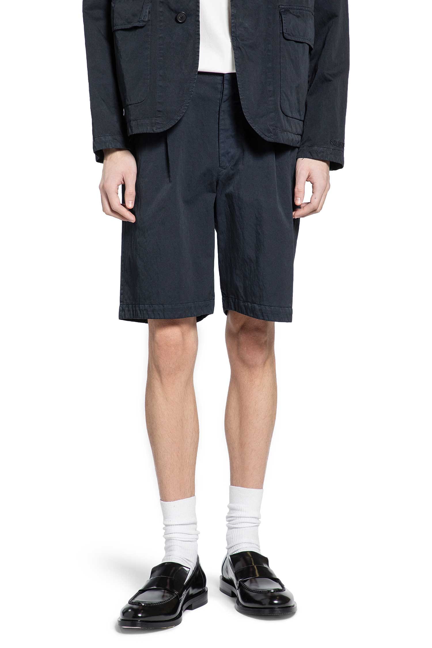MASSIMO OSTI STUDIO Cotton Nylon Gabardine Shorts