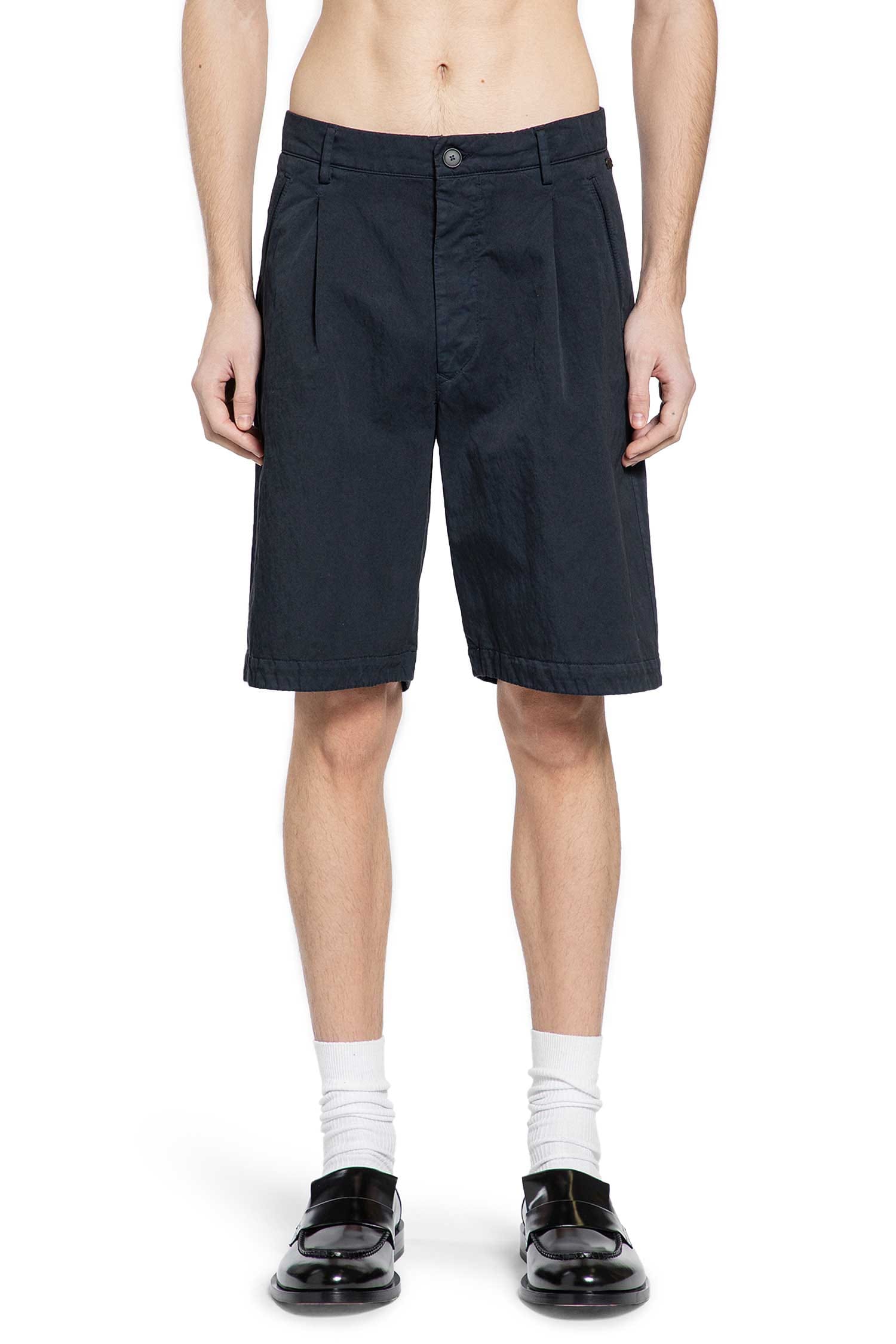 MASSIMO OSTI STUDIO Cotton Nylon Gabardine Shorts