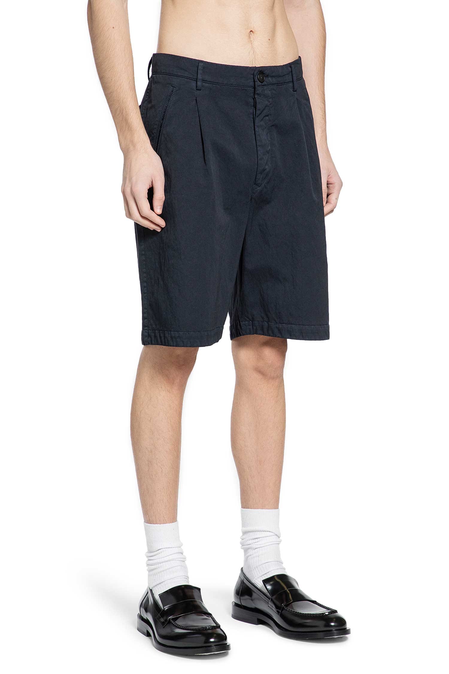MASSIMO OSTI STUDIO Cotton Nylon Gabardine Shorts