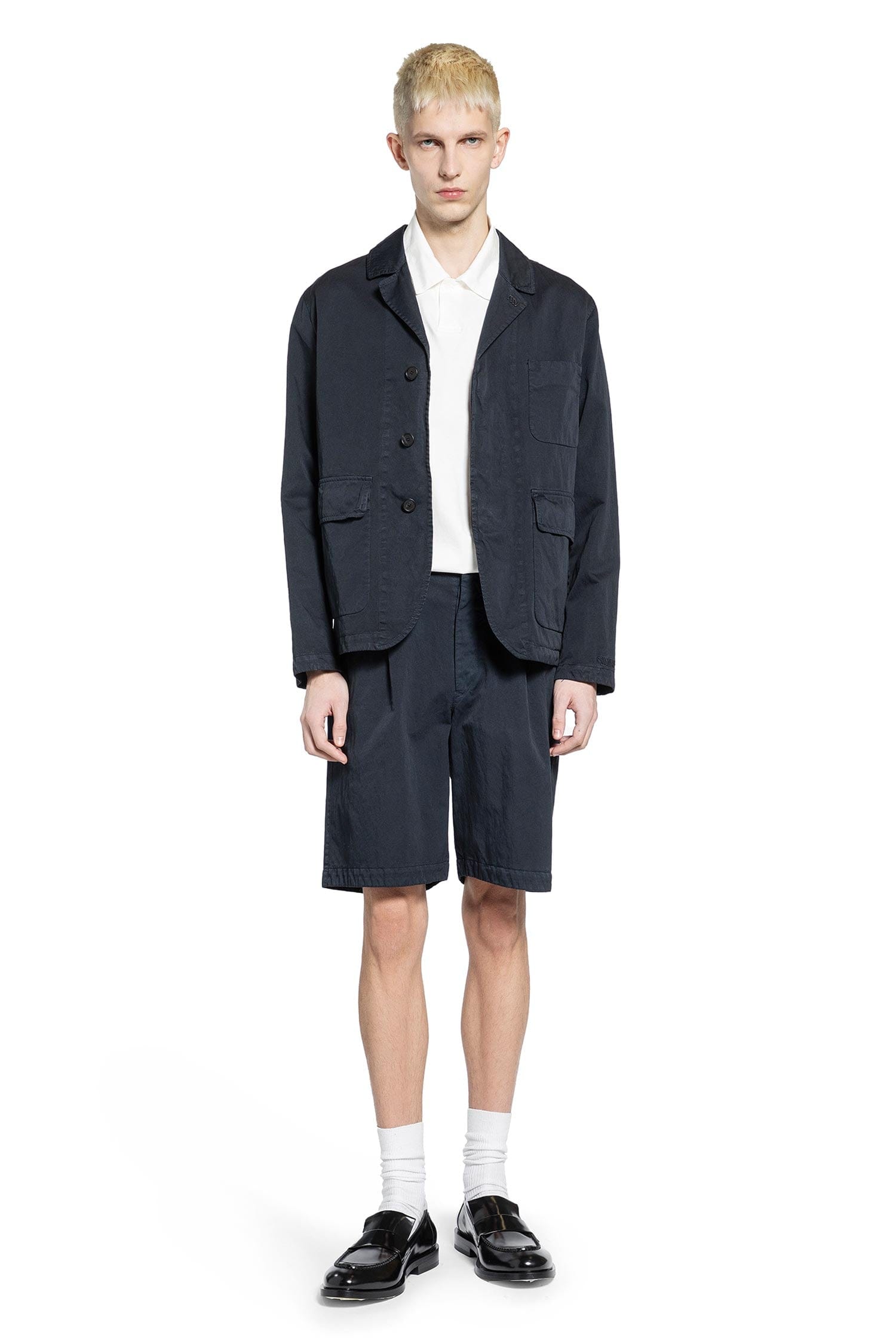 MASSIMO OSTI STUDIO Cotton Nylon Gabardine Shorts