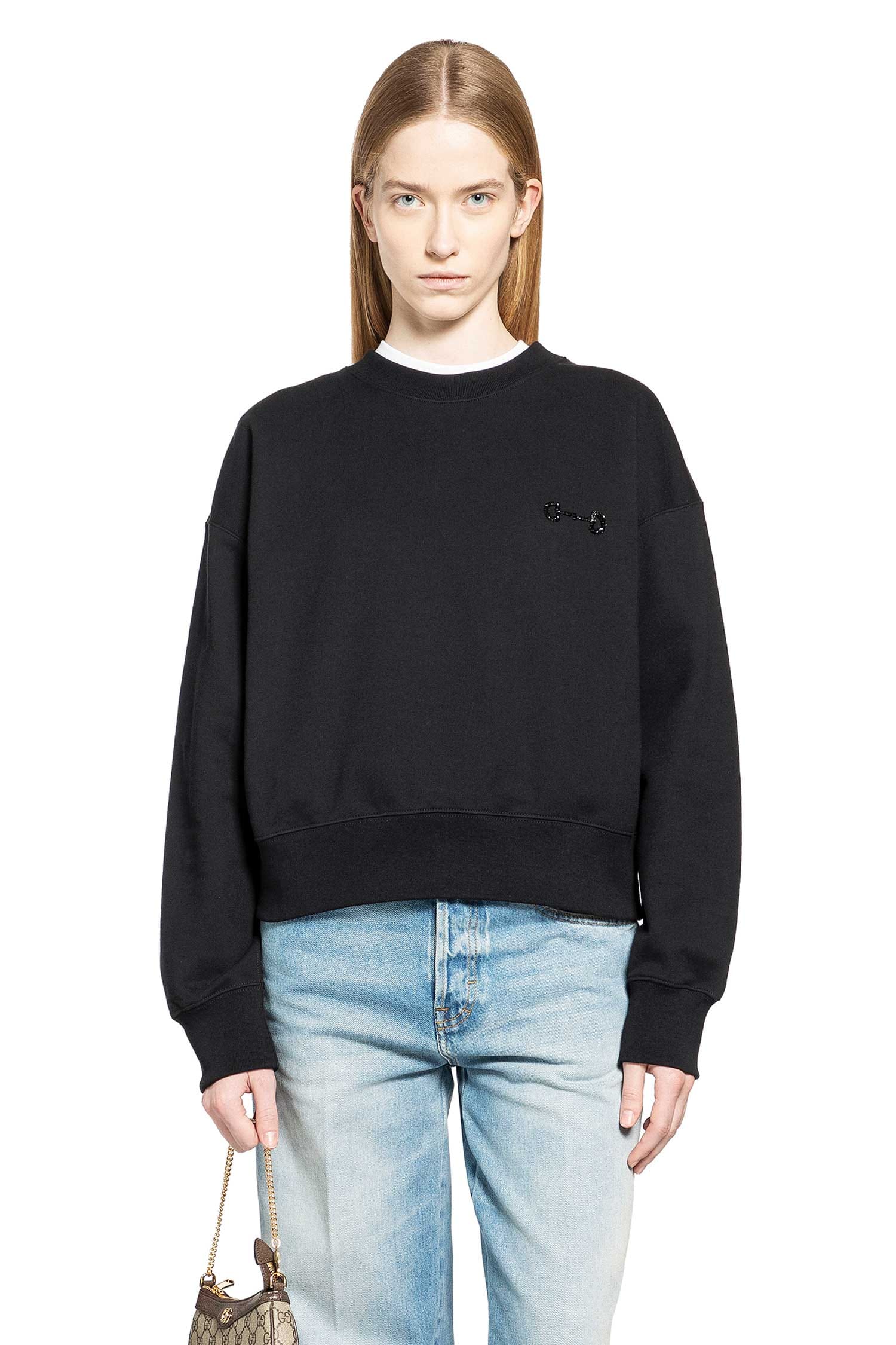 Gucci Cotton jersey sweatshirt with embroidery