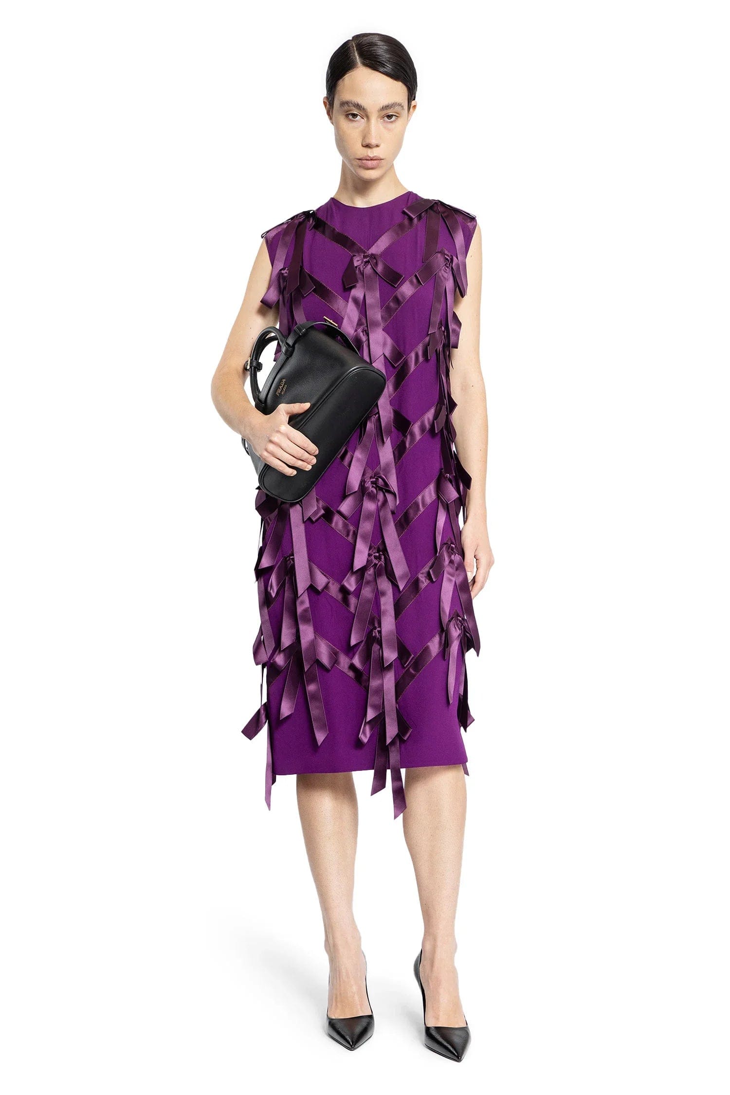 Prada Sablé dress with bows