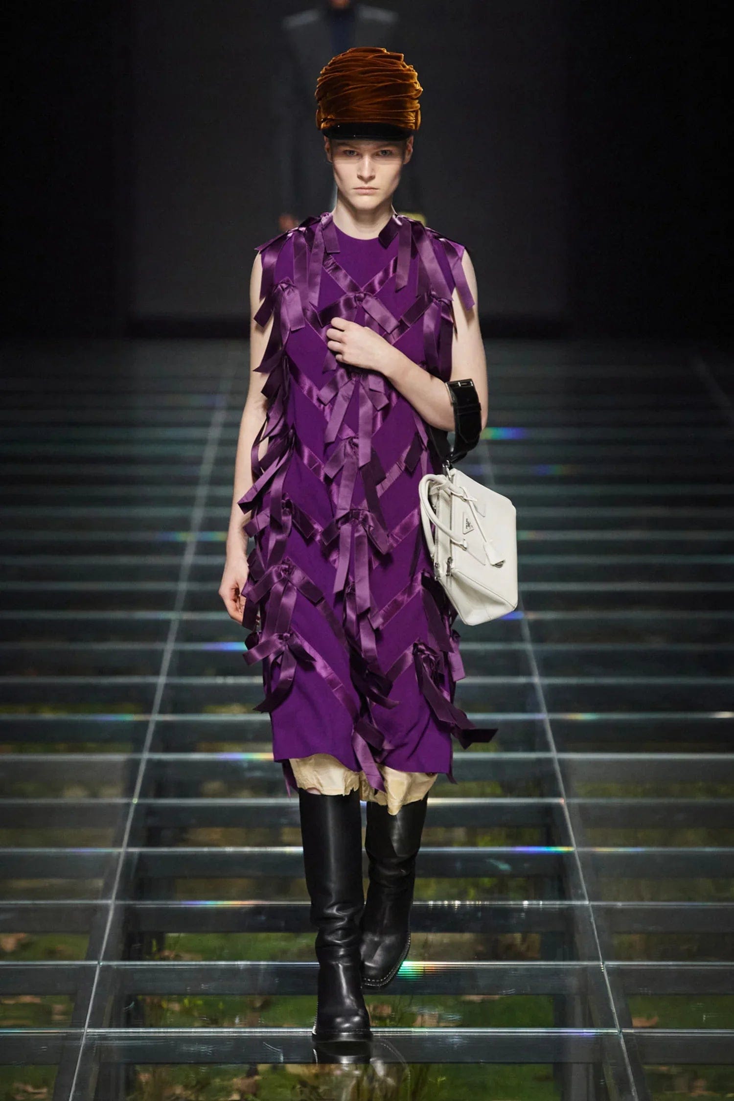 Prada Sablé dress with bows