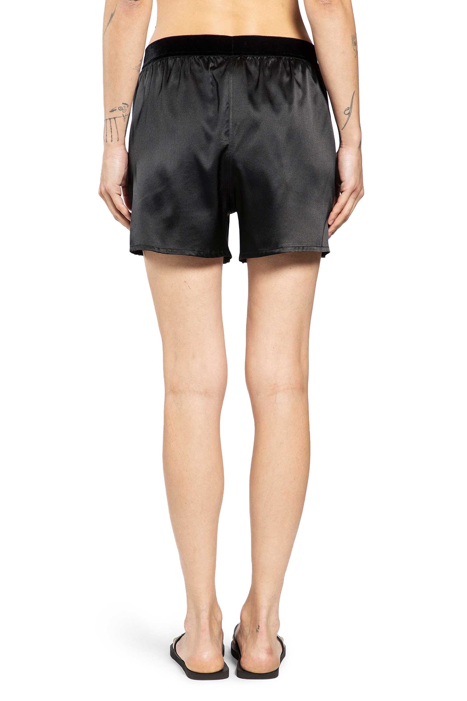 TOM FORD Stretch Silk Satin PJ Shorts