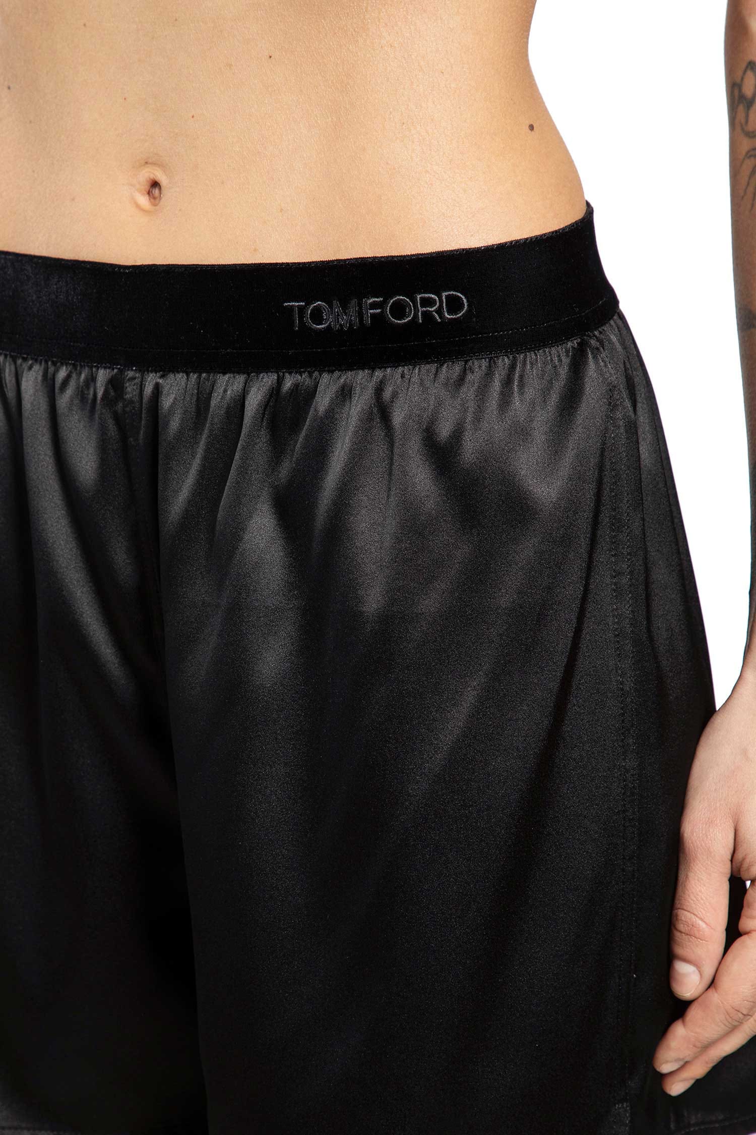 TOM FORD Stretch Silk Satin PJ Shorts