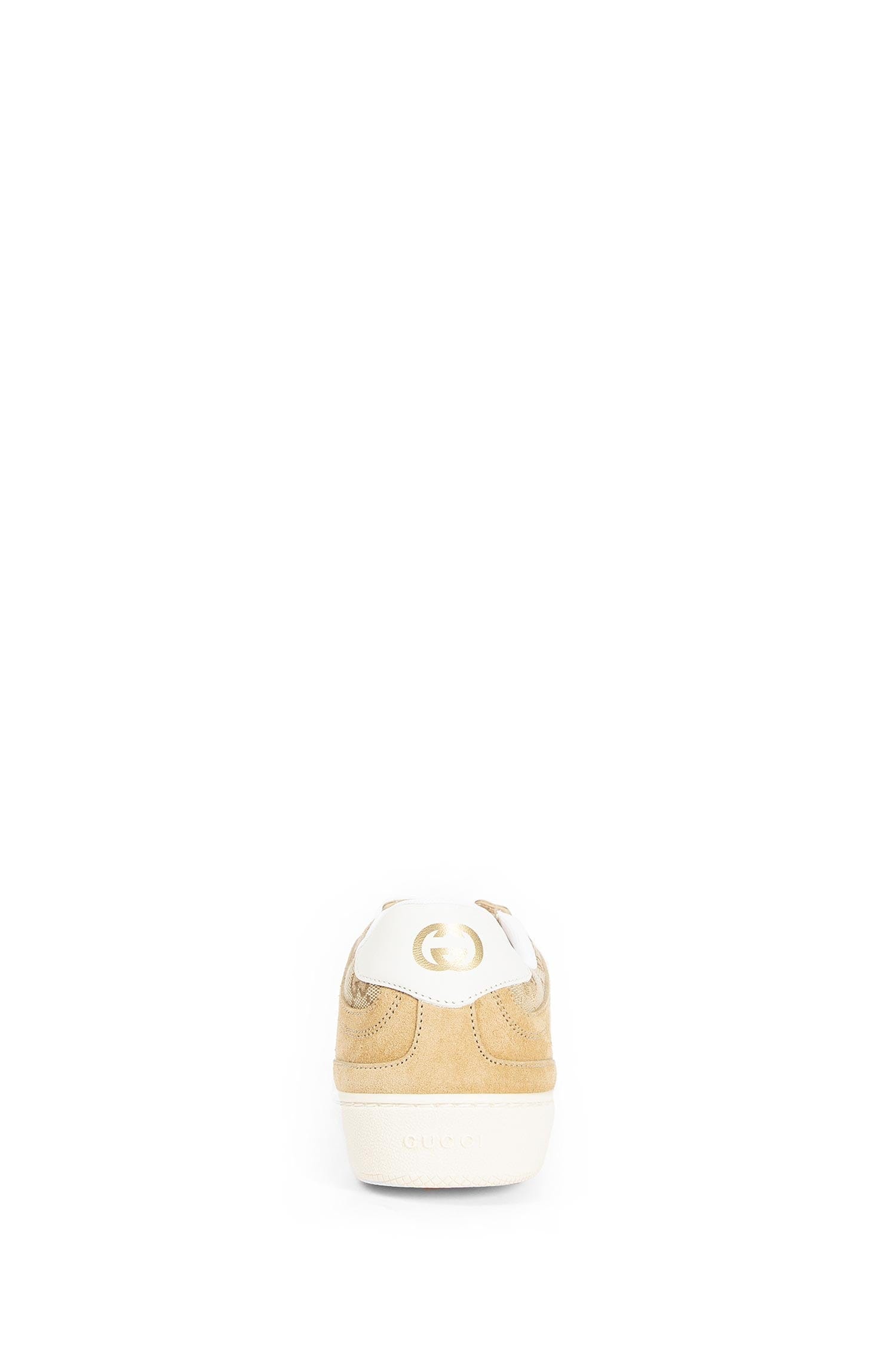 Gucci Canvas and Leather Sneakers