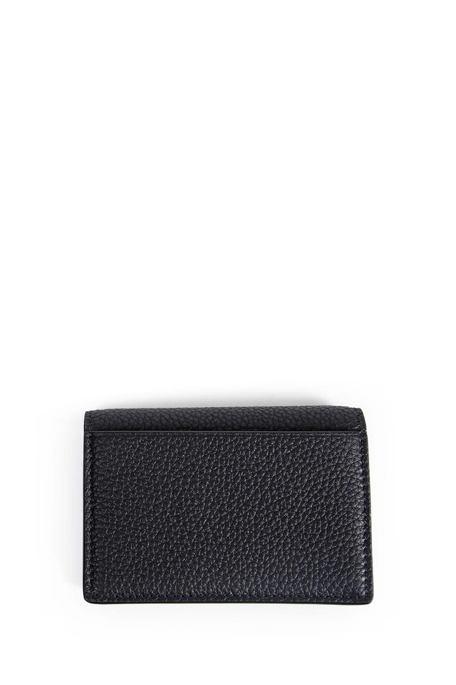 TOM FORD Small Grain Leather Folding Cardholder