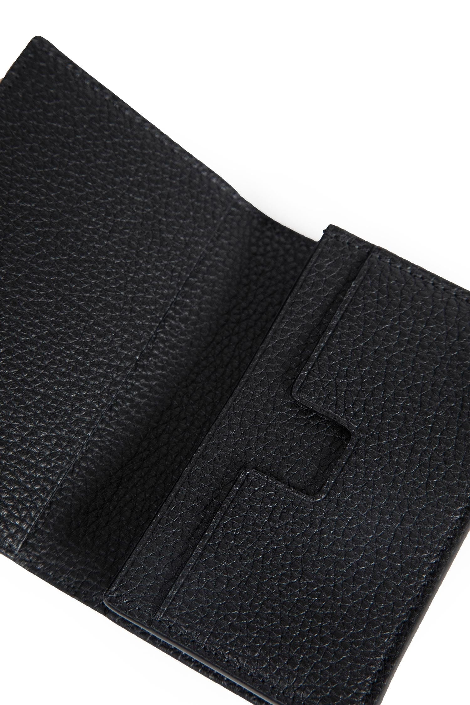 TOM FORD Small Grain Leather Folding Cardholder