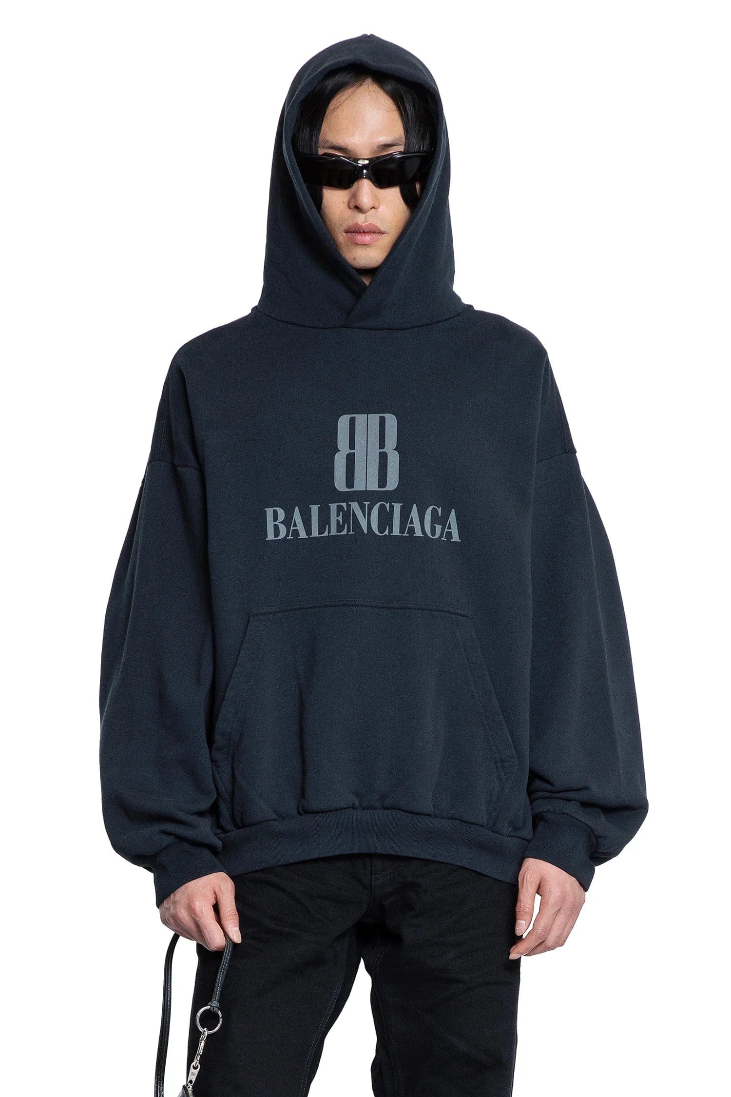 Balenciaga Nano BB Hoodie Medium Fit