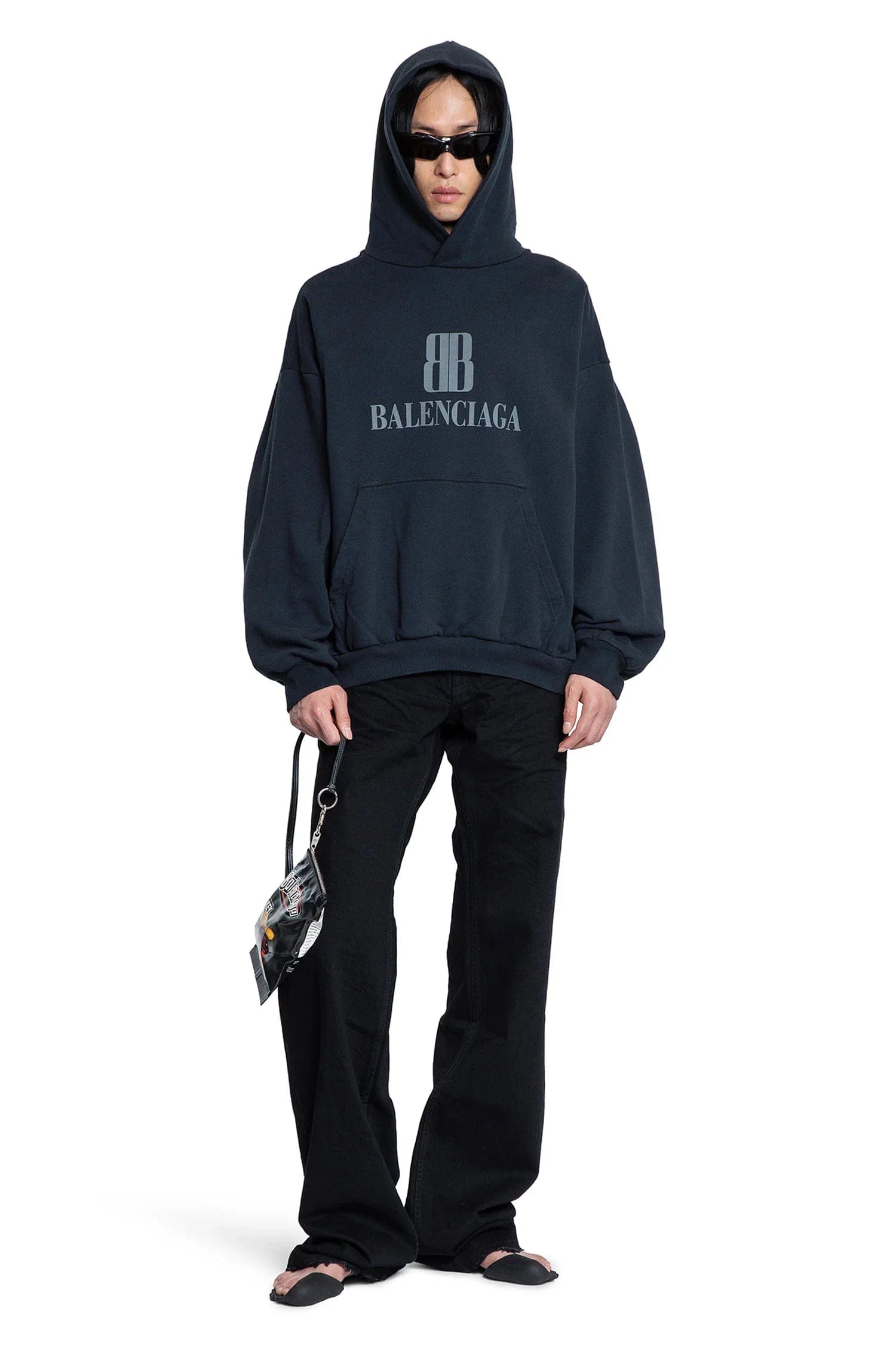 Balenciaga Nano BB Hoodie Medium Fit