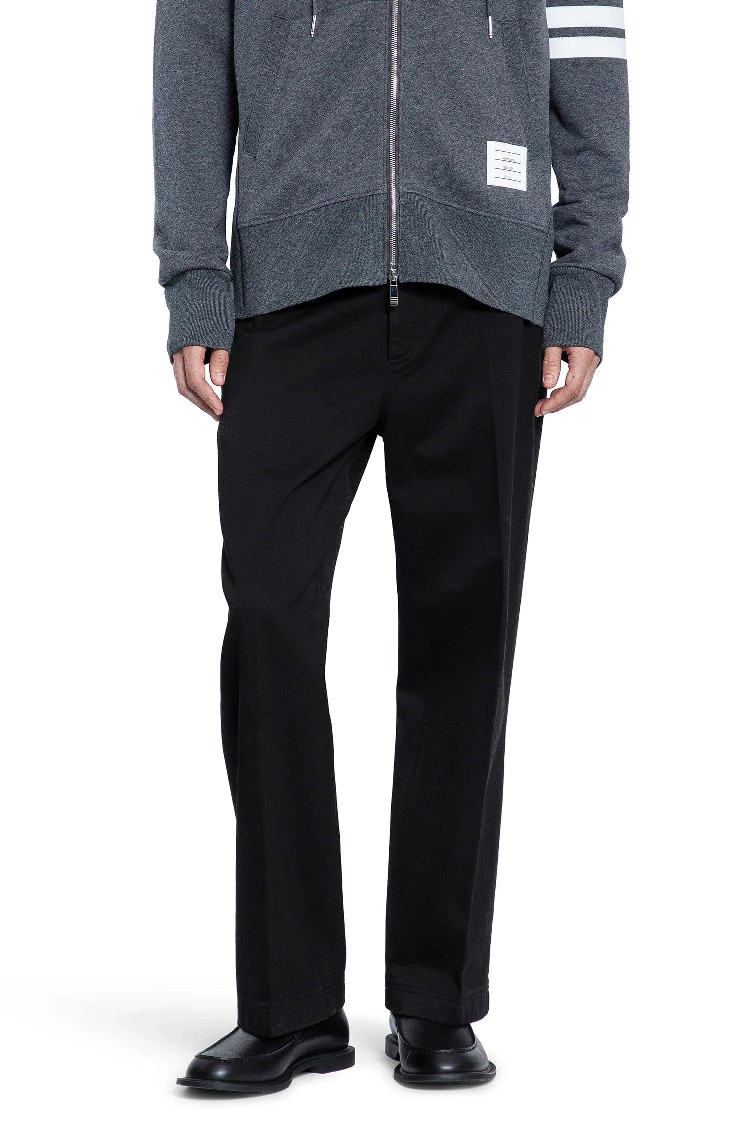Thom Browne Garment Dyed Chinos in Cotton Twill