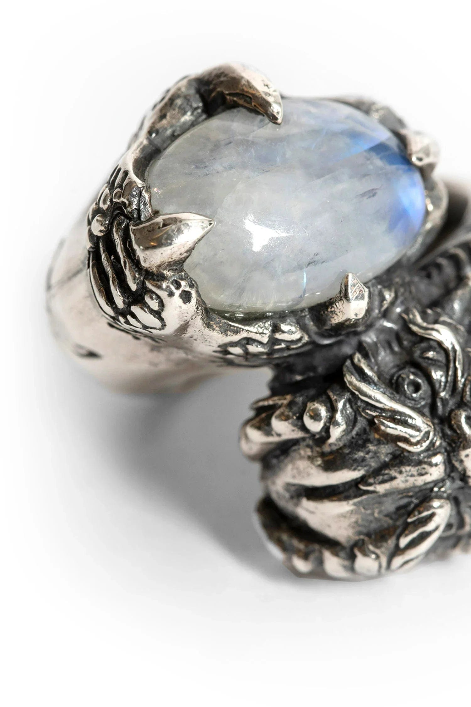 KD2024 RING DRAGON 1 STONE MOONSTONE