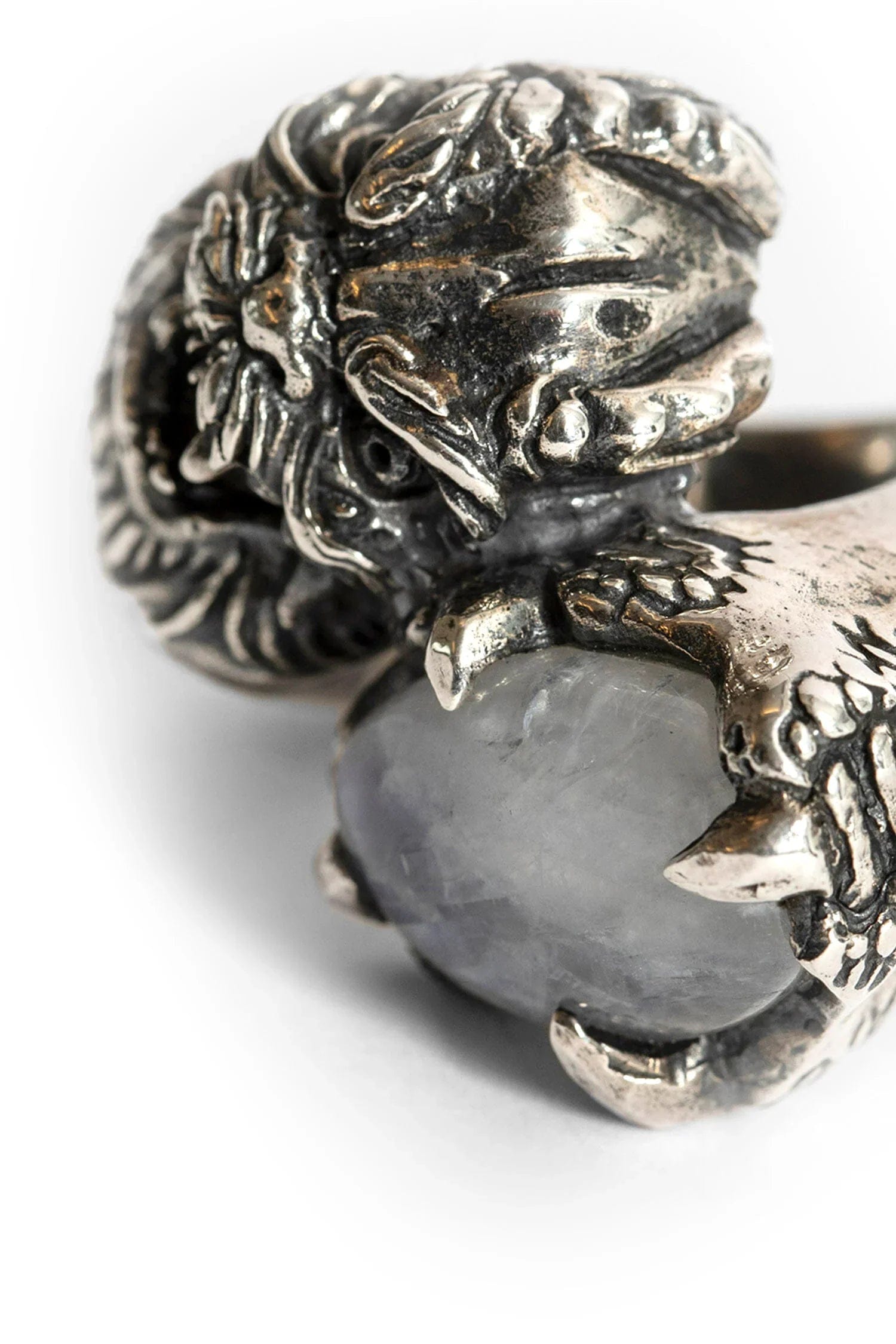 KD2024 RING DRAGON 1 STONE MOONSTONE