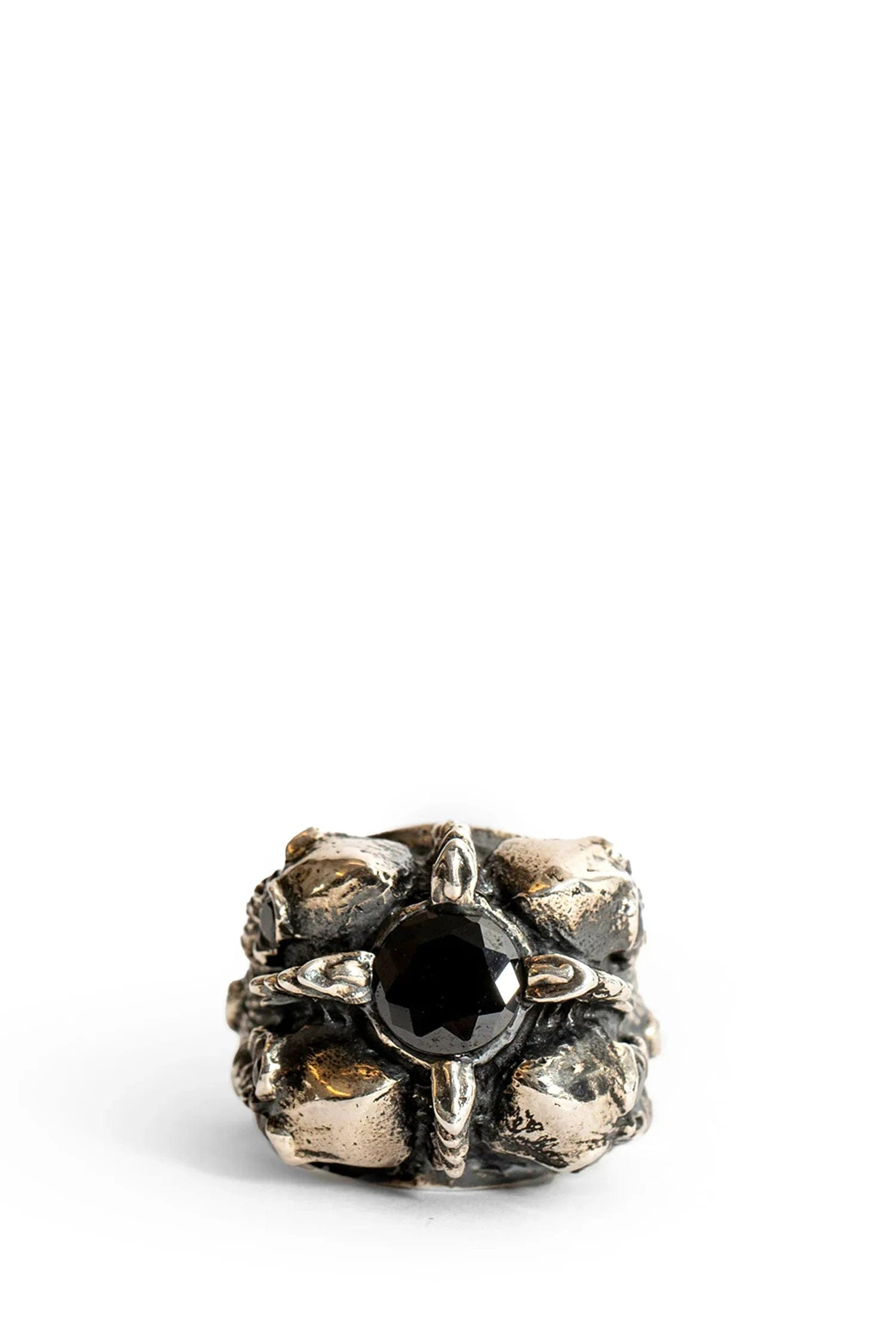 KD2024 RING 4 ALIEN ALL SILVER ONIX