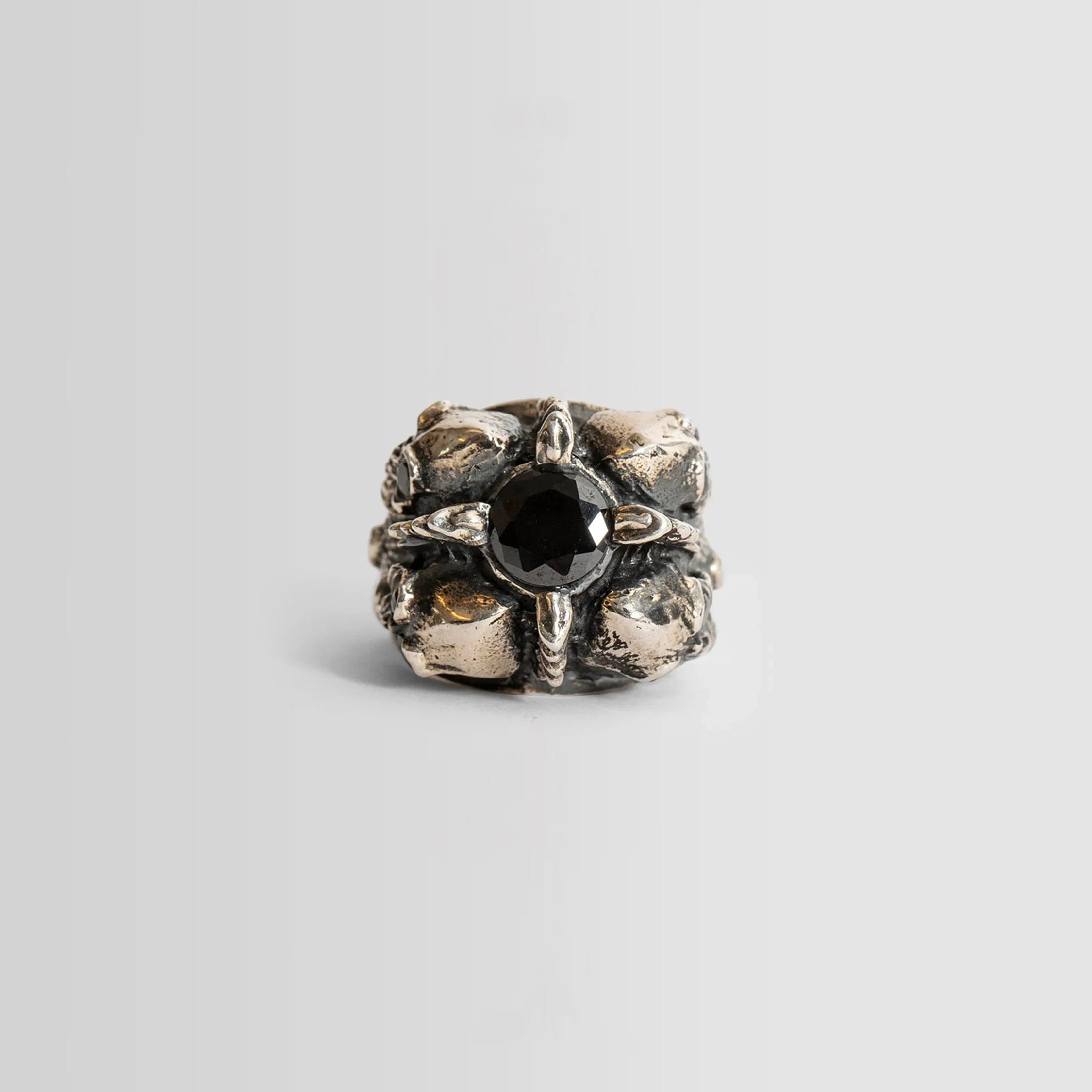 KD2024 RING 4 ALIEN ALL SILVER ONIX