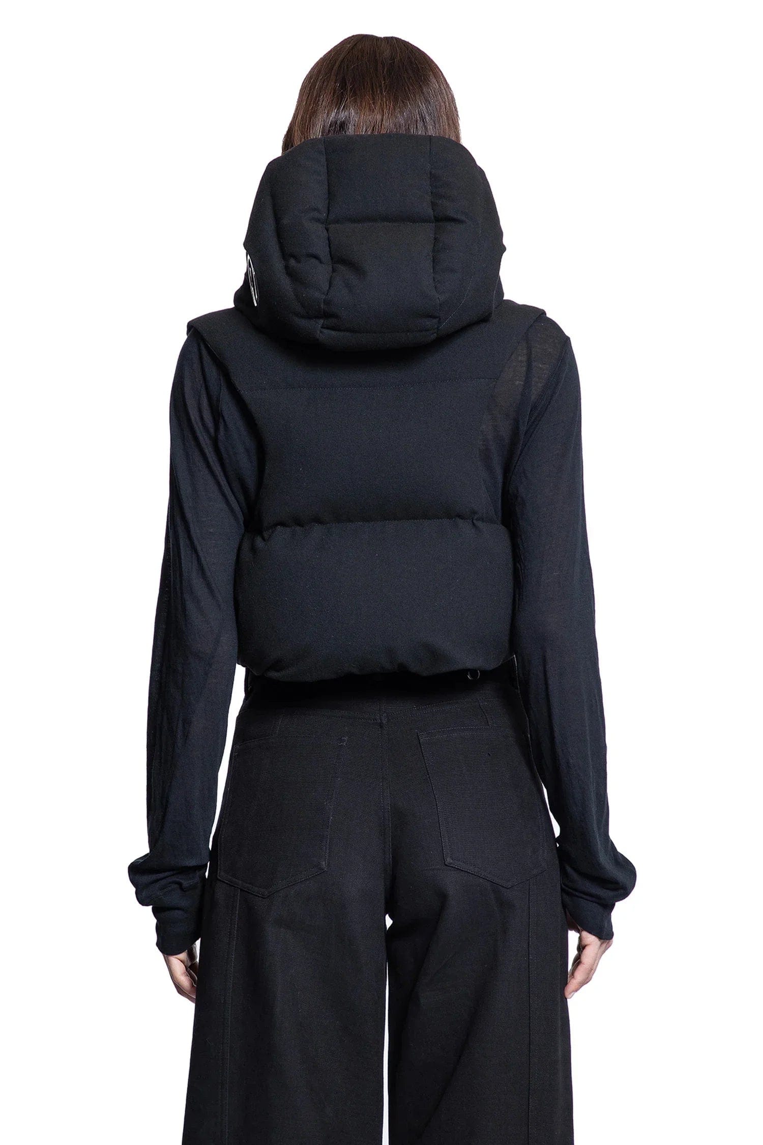 Moncler Genius Alexia Cropped Hooded Down Vest