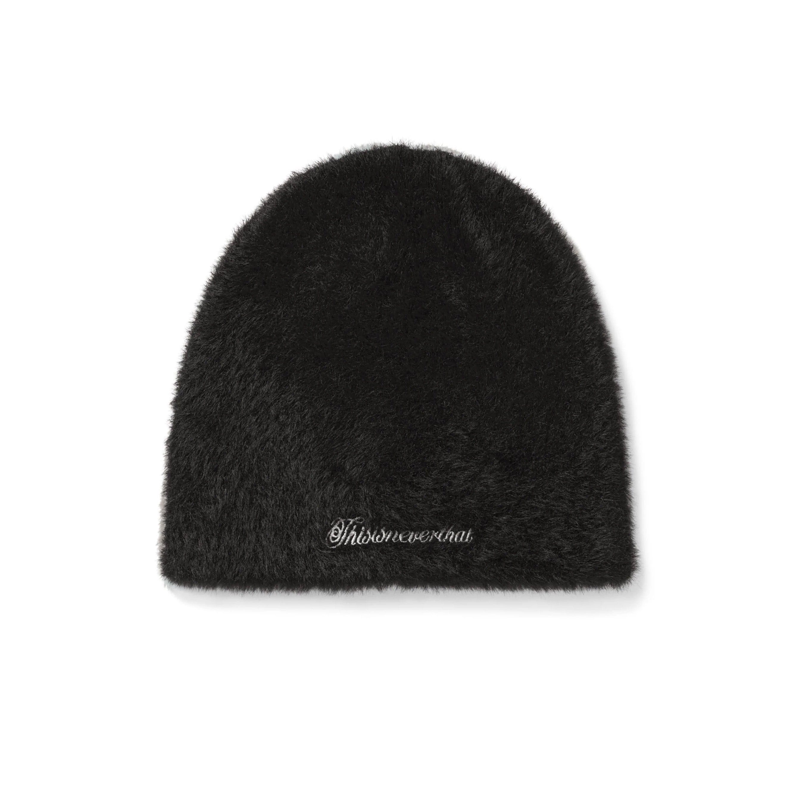 Thisisneverthat Shaggy No Cuff Beanie - Off Black