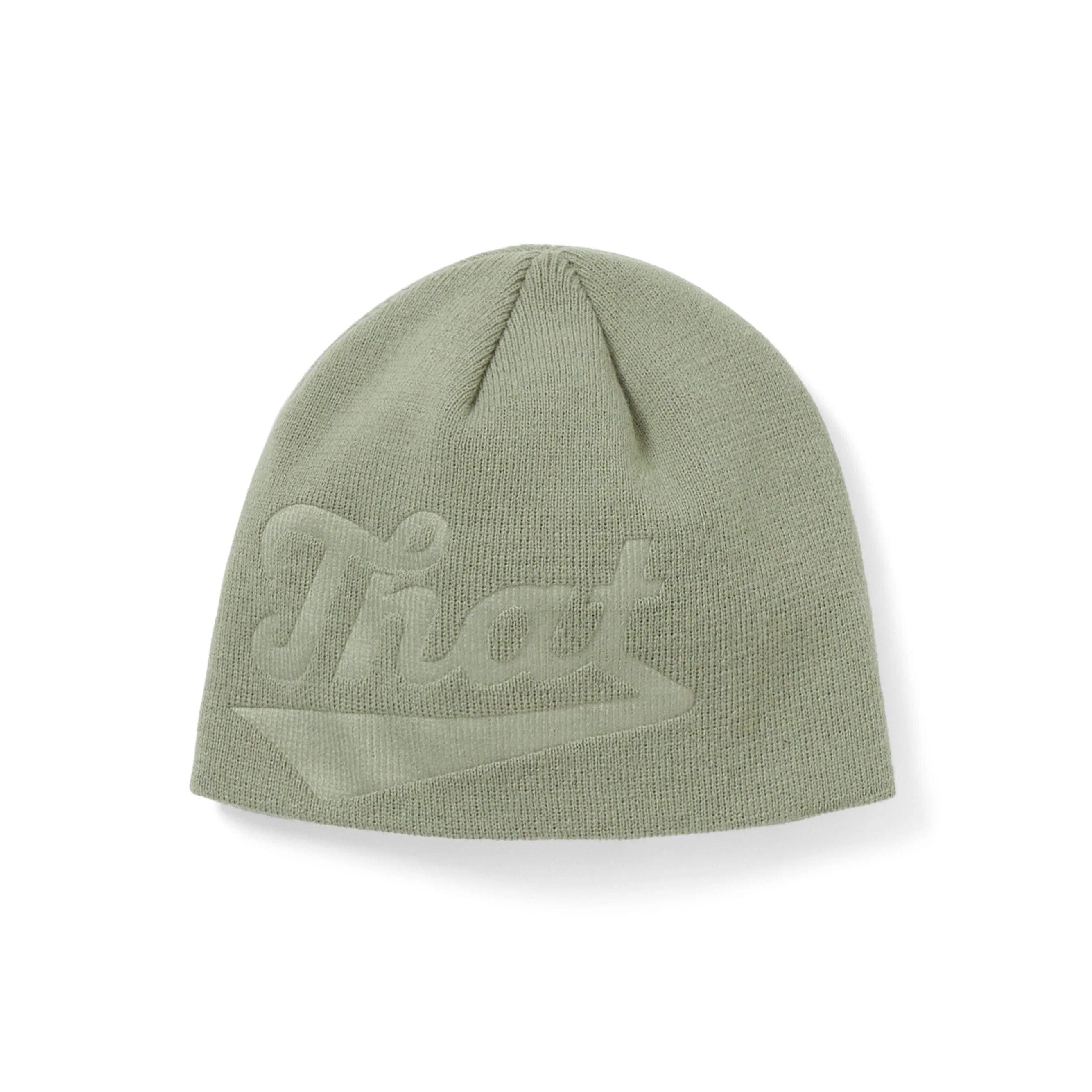 Thisisneverthat Debossed That No Cuff Beanie - Light Green