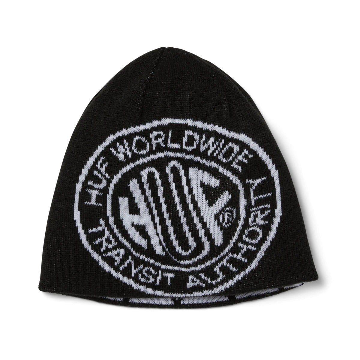 HUF Token Reversible Skull Beanie - Black