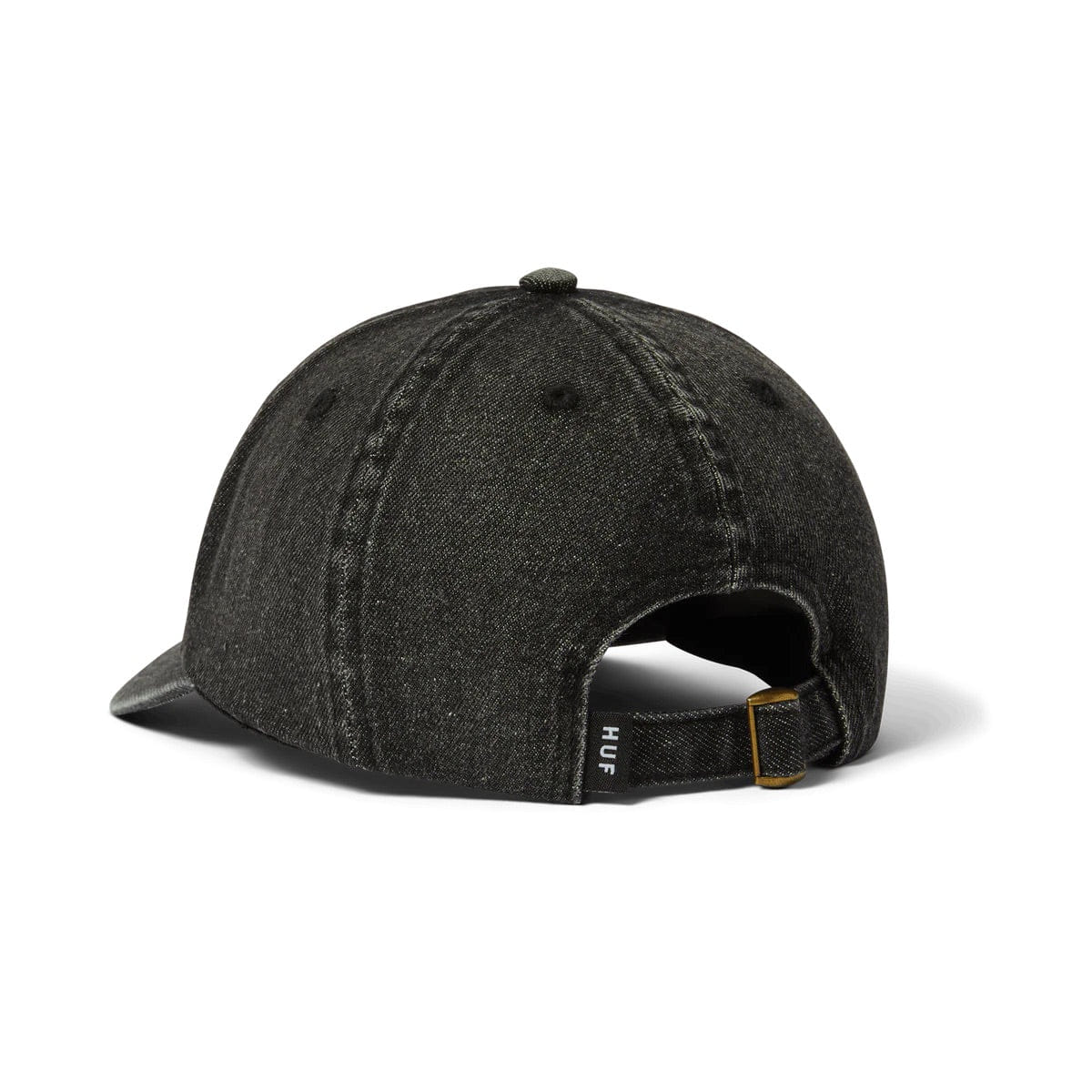HUF Token 6 Panel CV Washed Hat - Black