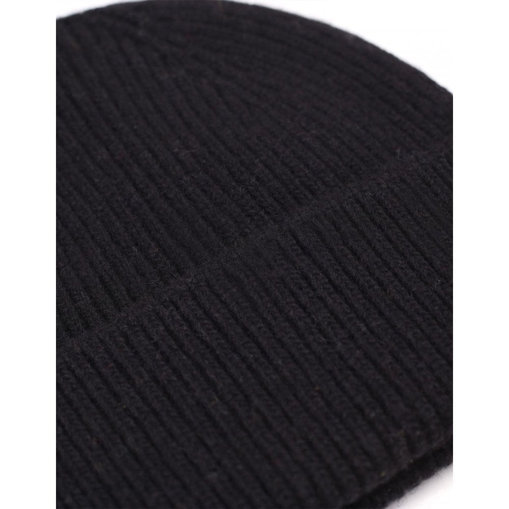 colorful standard Merino Wool Beanie - Deep Black