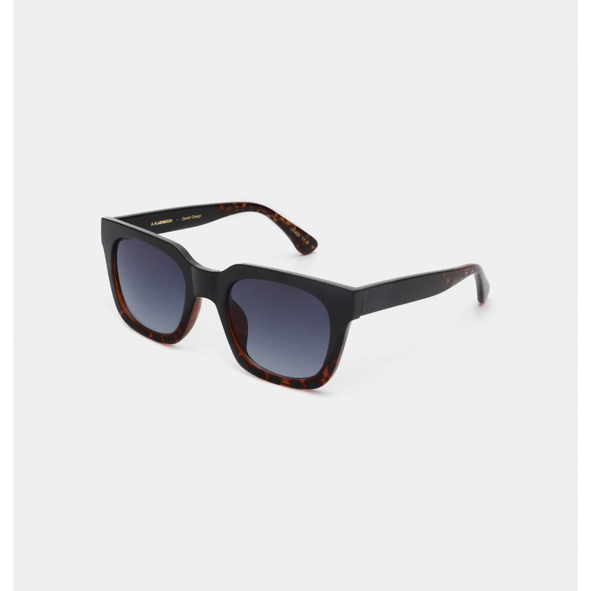 A. Kjaerbede Nancy Sunglasses - Black / Demi Tortoise