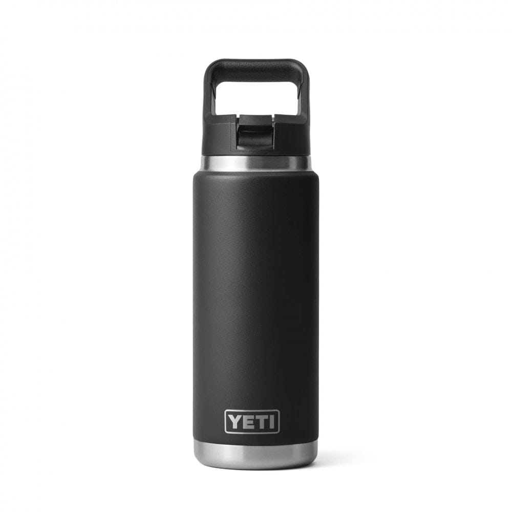 YETI Rambler™ 26oz Bottle, Straw Cap - Black