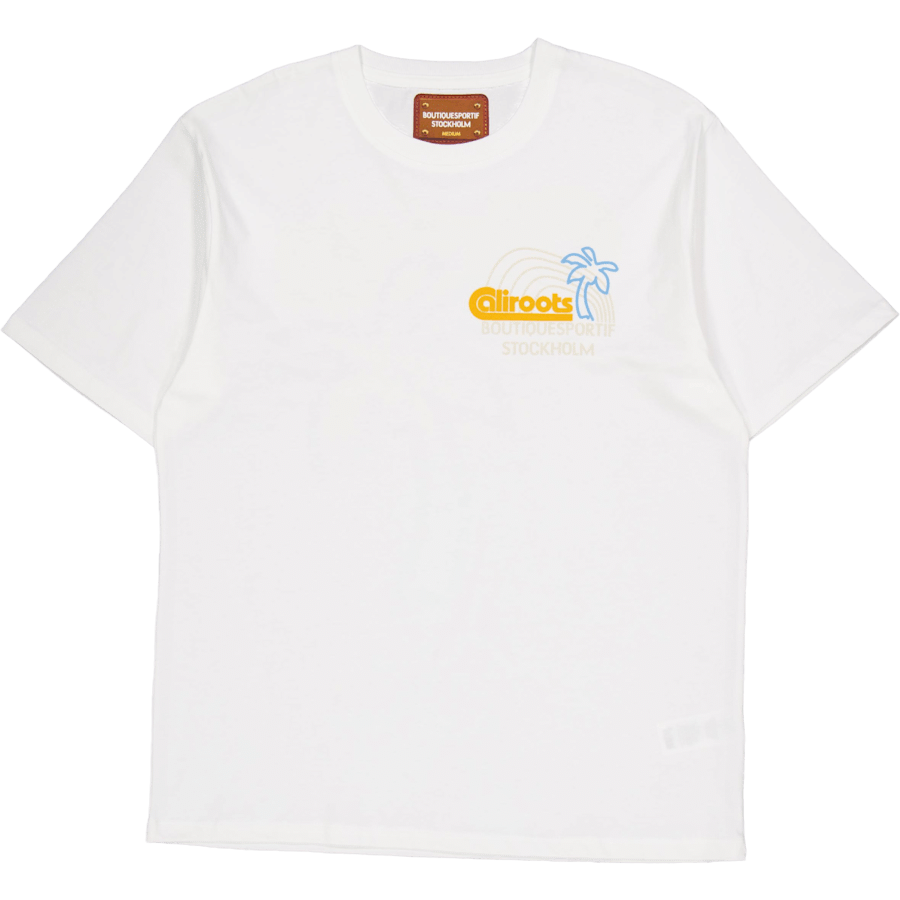 Boutique Sportif X Caliroots Palm Combo T-shirt White