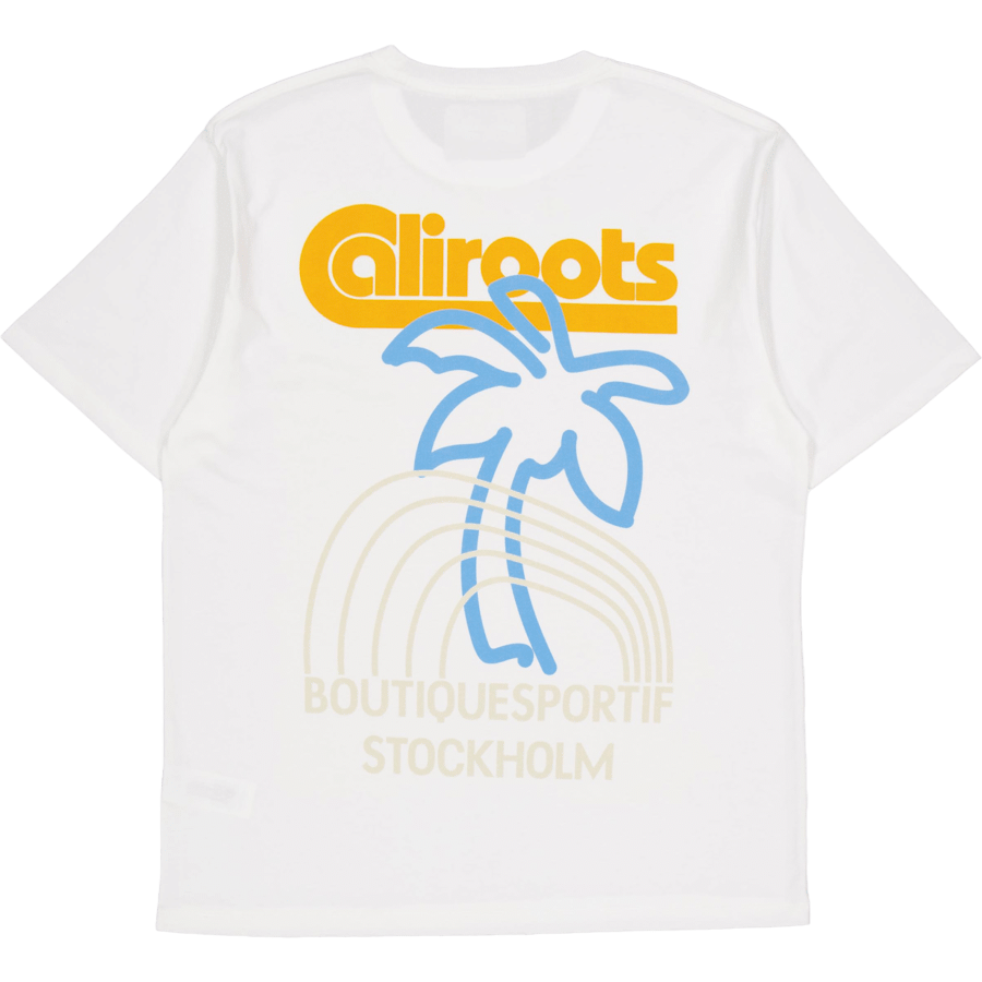 Boutique Sportif X Caliroots Palm Combo T-shirt White