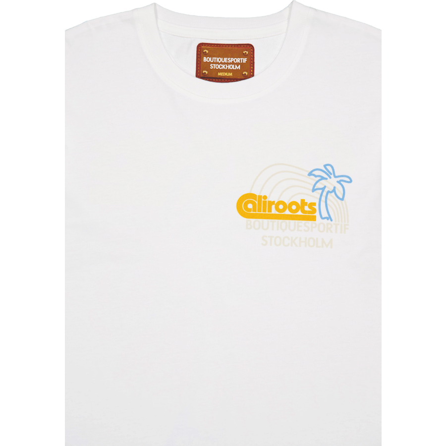 Boutique Sportif X Caliroots Palm Combo T-shirt White