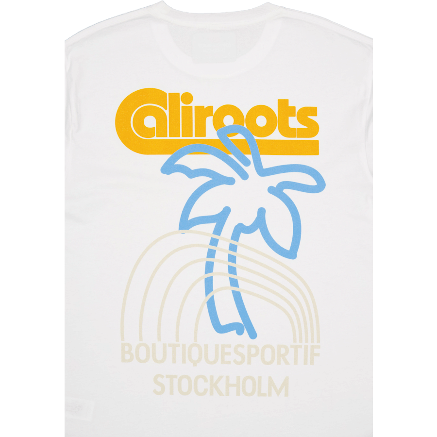 Boutique Sportif X Caliroots Palm Combo T-shirt White
