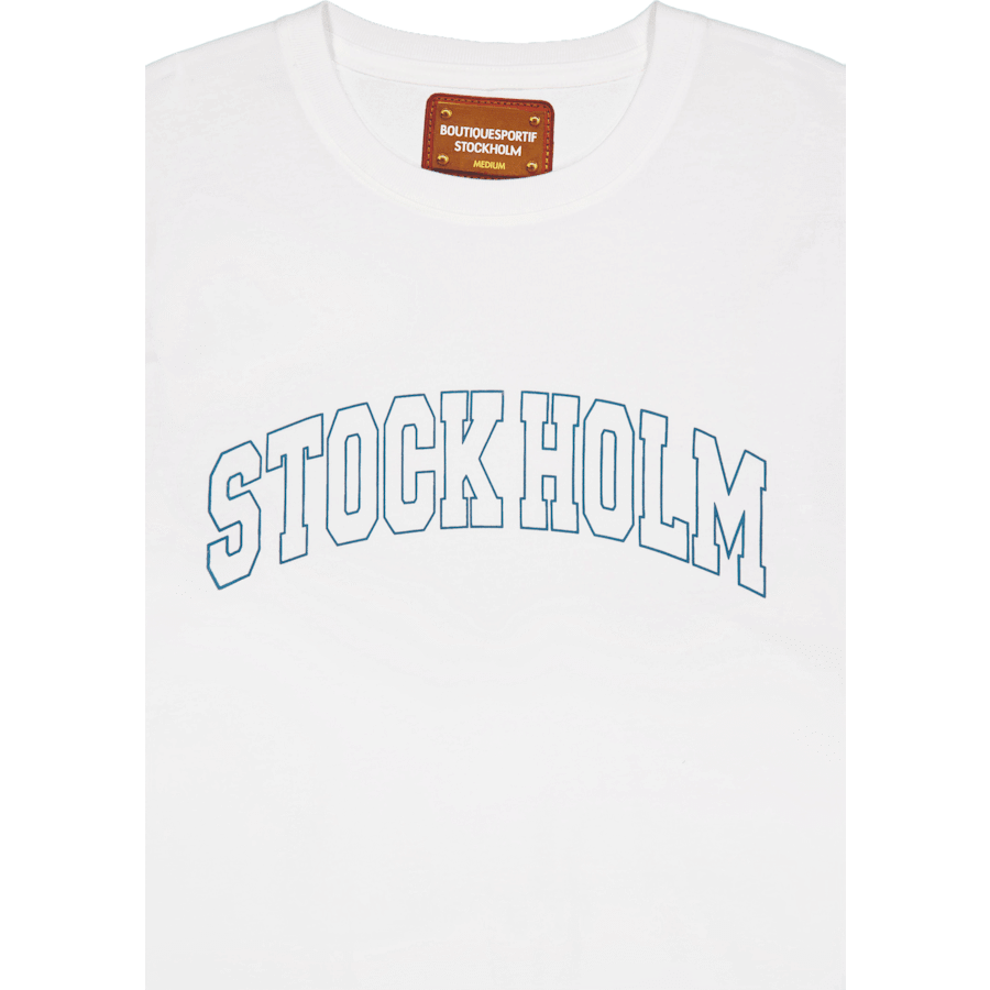 Boutique Sportif Stock Holm T-shirt White