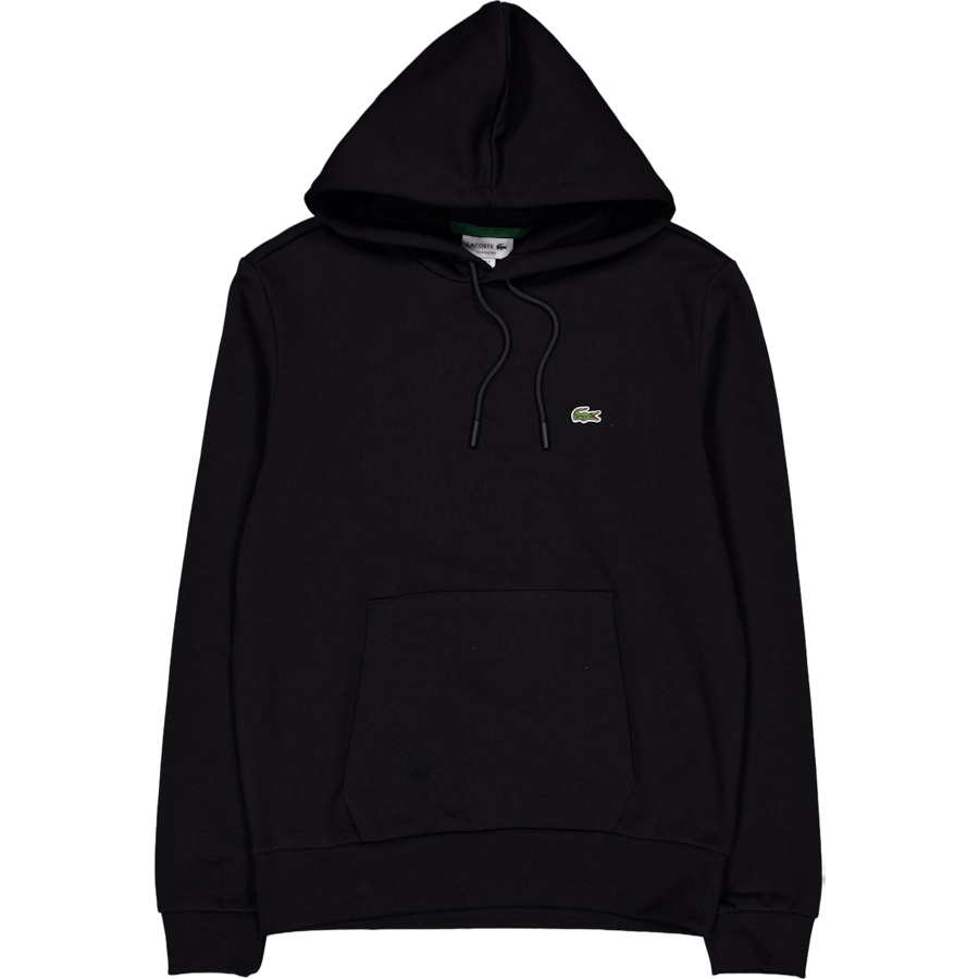 Lacoste Fleece Hoodie 031 Black