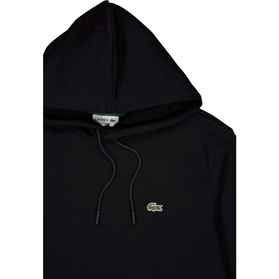 Lacoste Fleece Hoodie 031 Black
