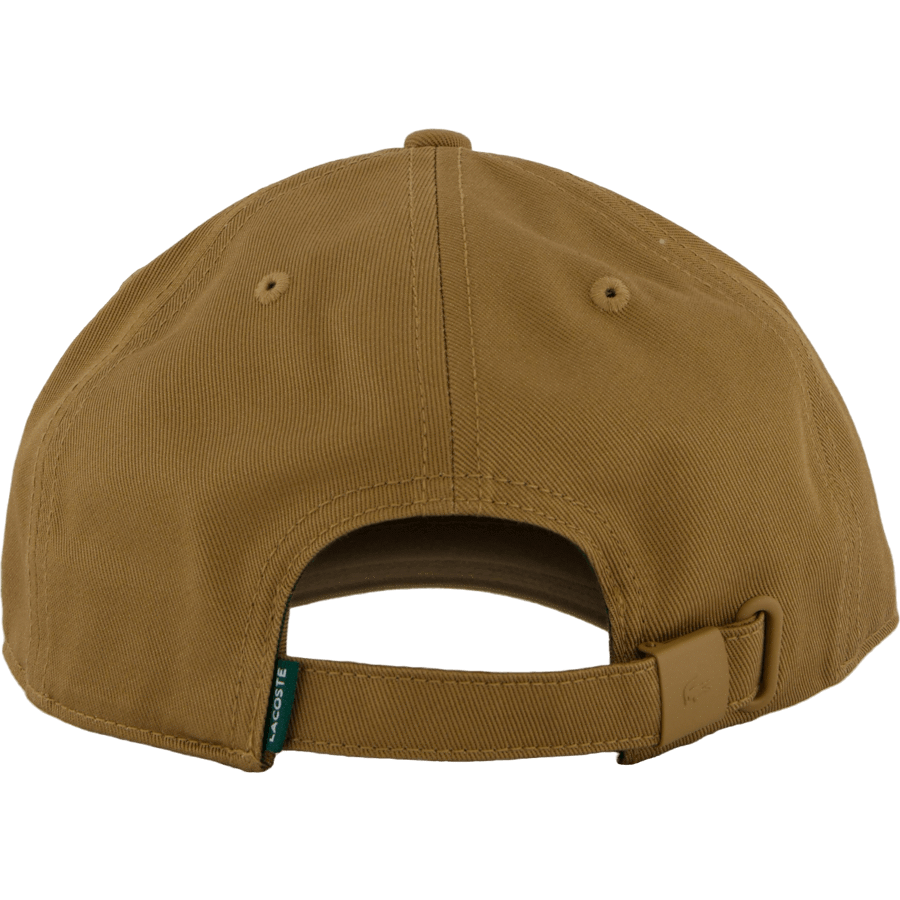 Lacoste Cotton Twill Cap Date Brown