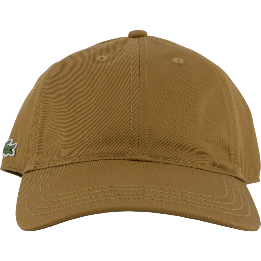 Lacoste Cotton Twill Cap Date Brown