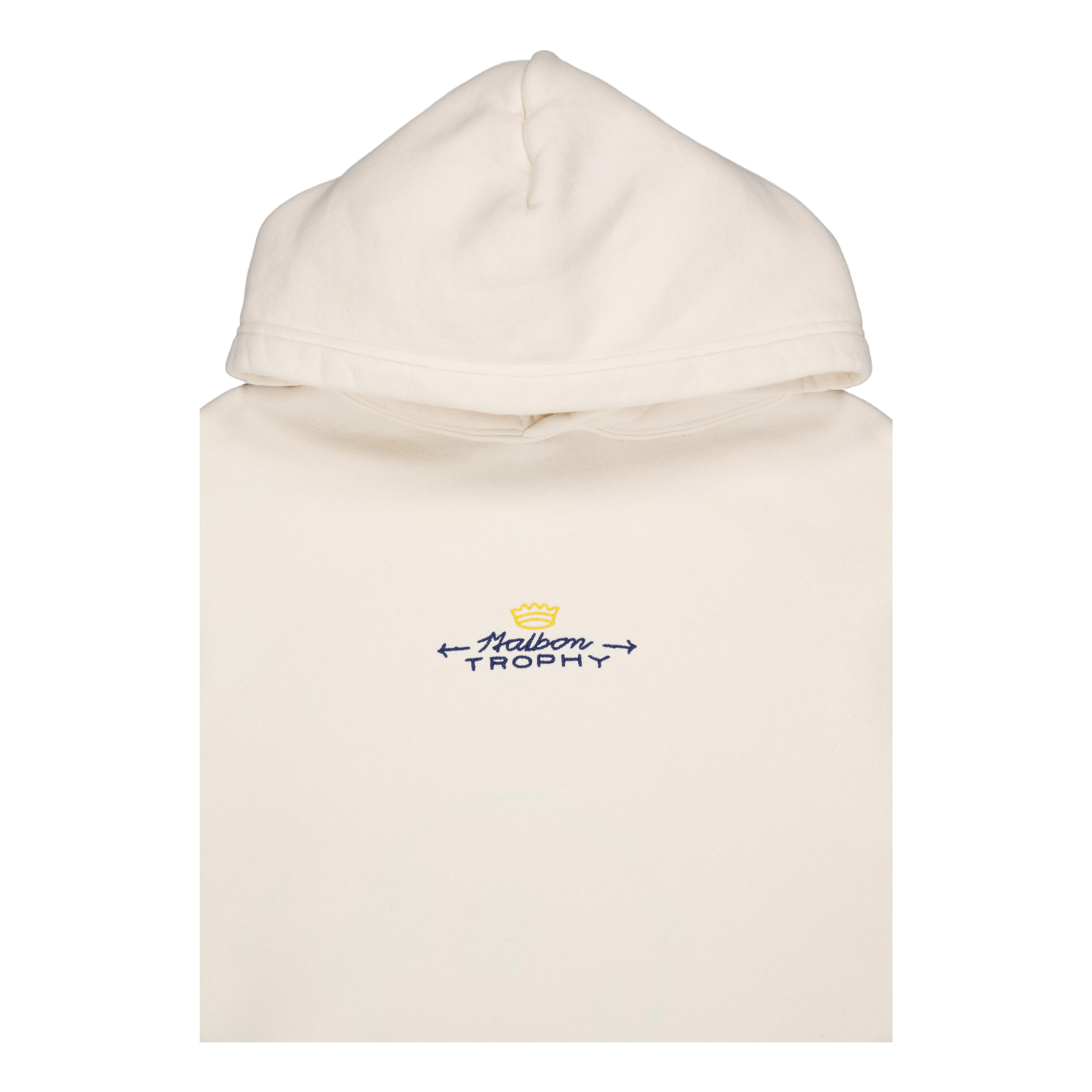 Malbon Golf Malbon Trophy Hoodie Ivory
