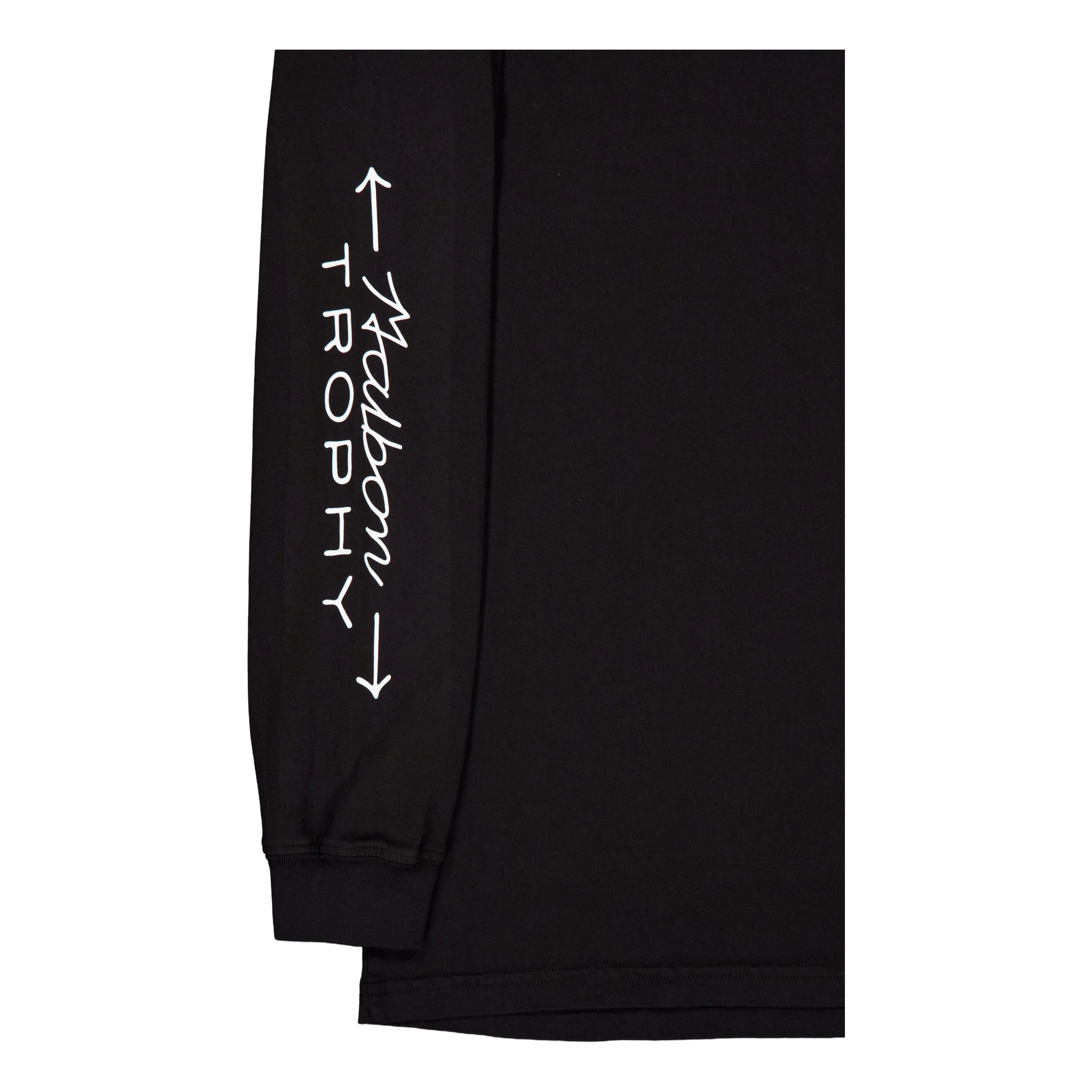 Malbon Golf Malbon Trophy Ls T-shirt Black
