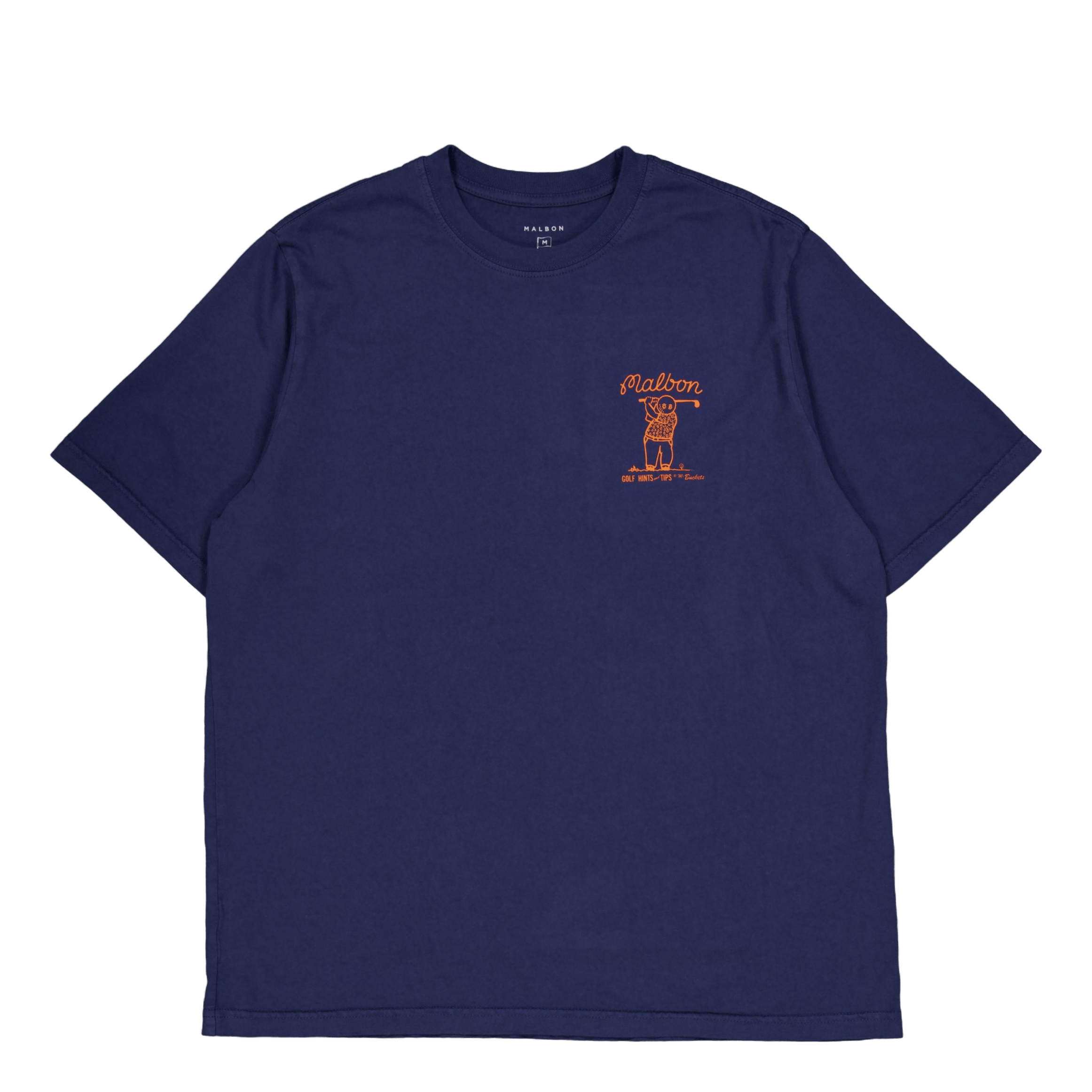 Malbon Golf Club Select Ss T-shirt Indigo