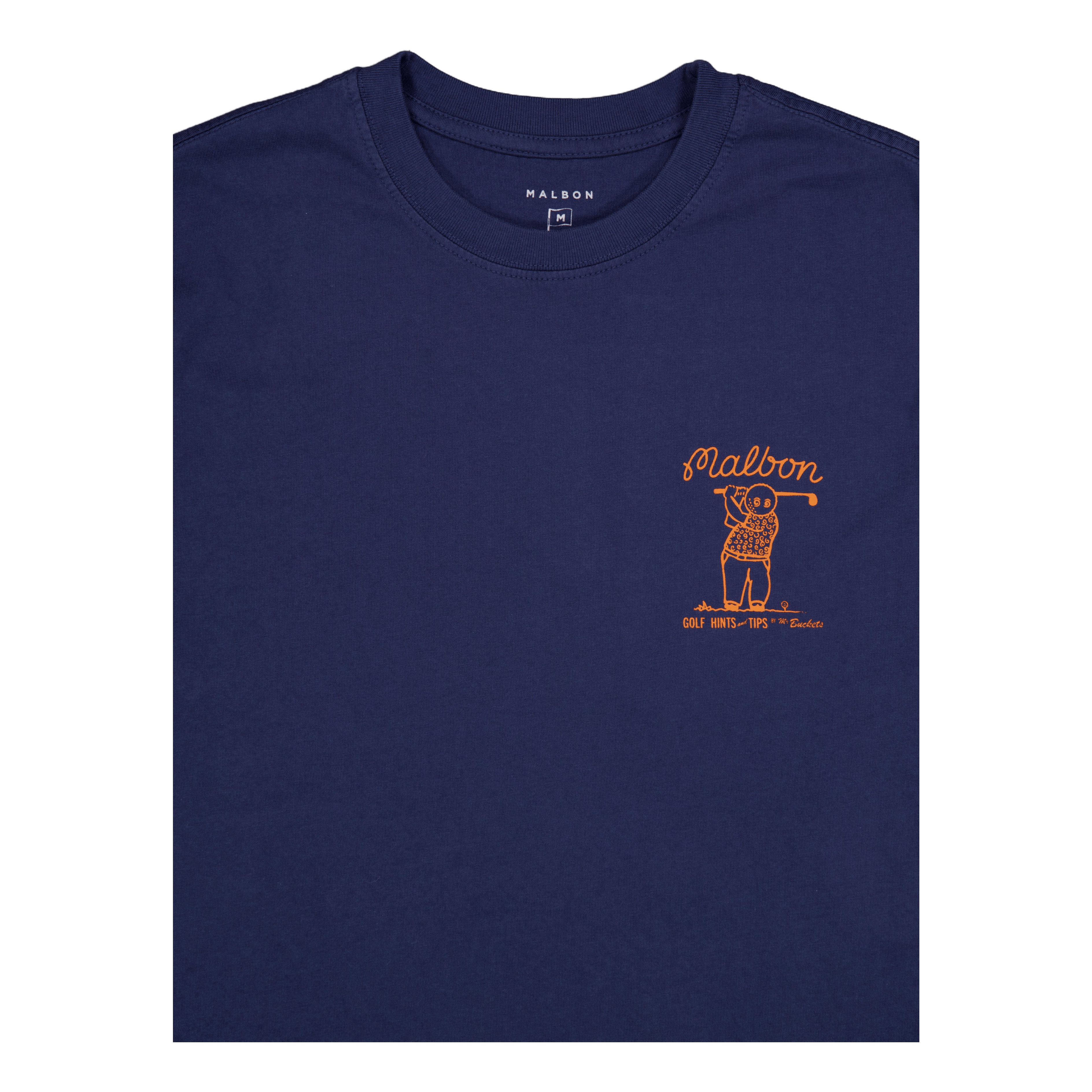 Malbon Golf Club Select Ss T-shirt Indigo