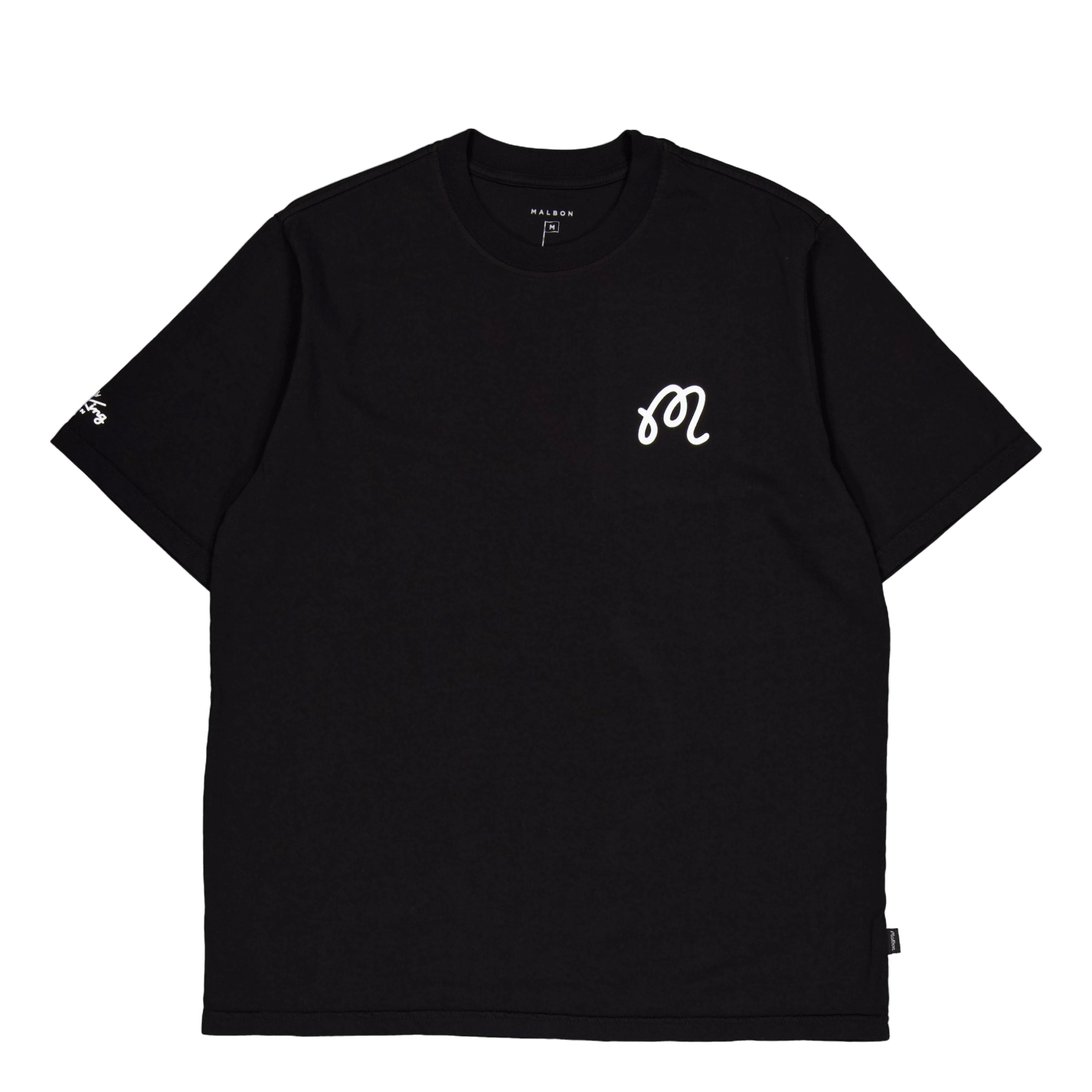 Malbon Golf Roll King T-shirt Black
